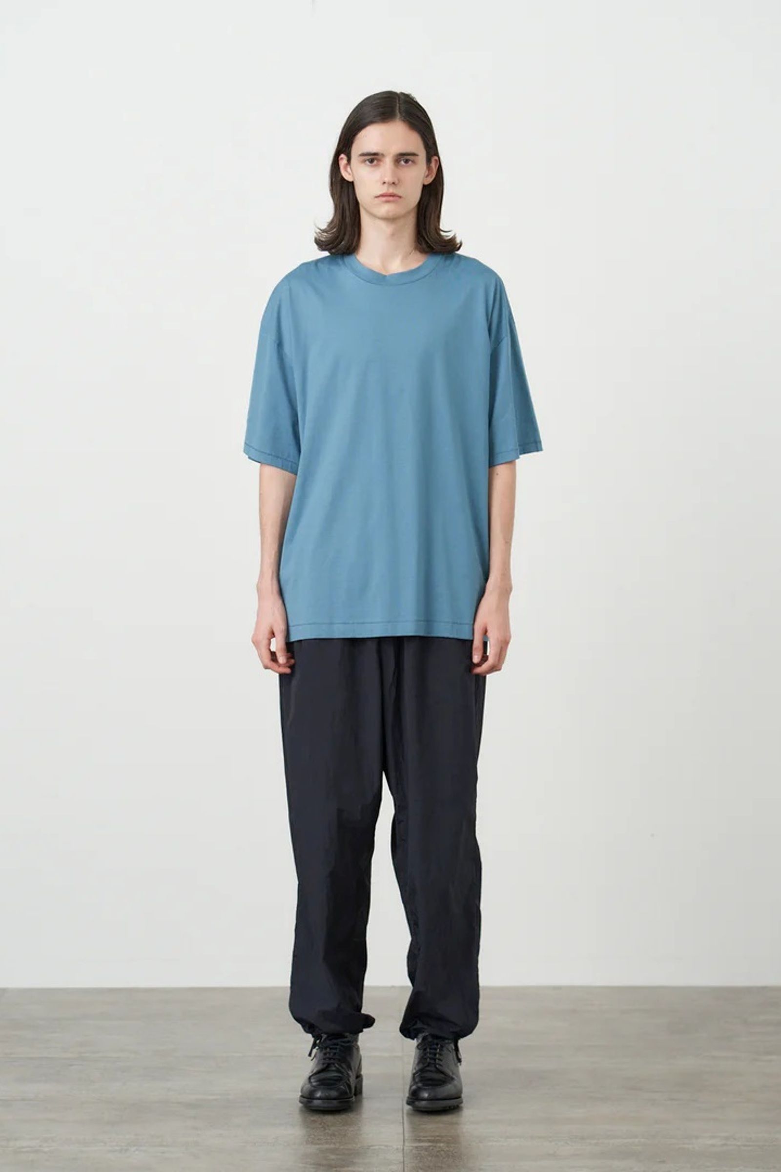 ATON - SUVIN 60/2 OVERSIZED T-SHIRT -camel- 24ss men | asterisk