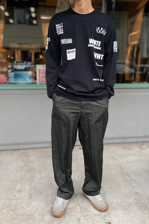 こだわりロンTコーデ/Whitemountaineering