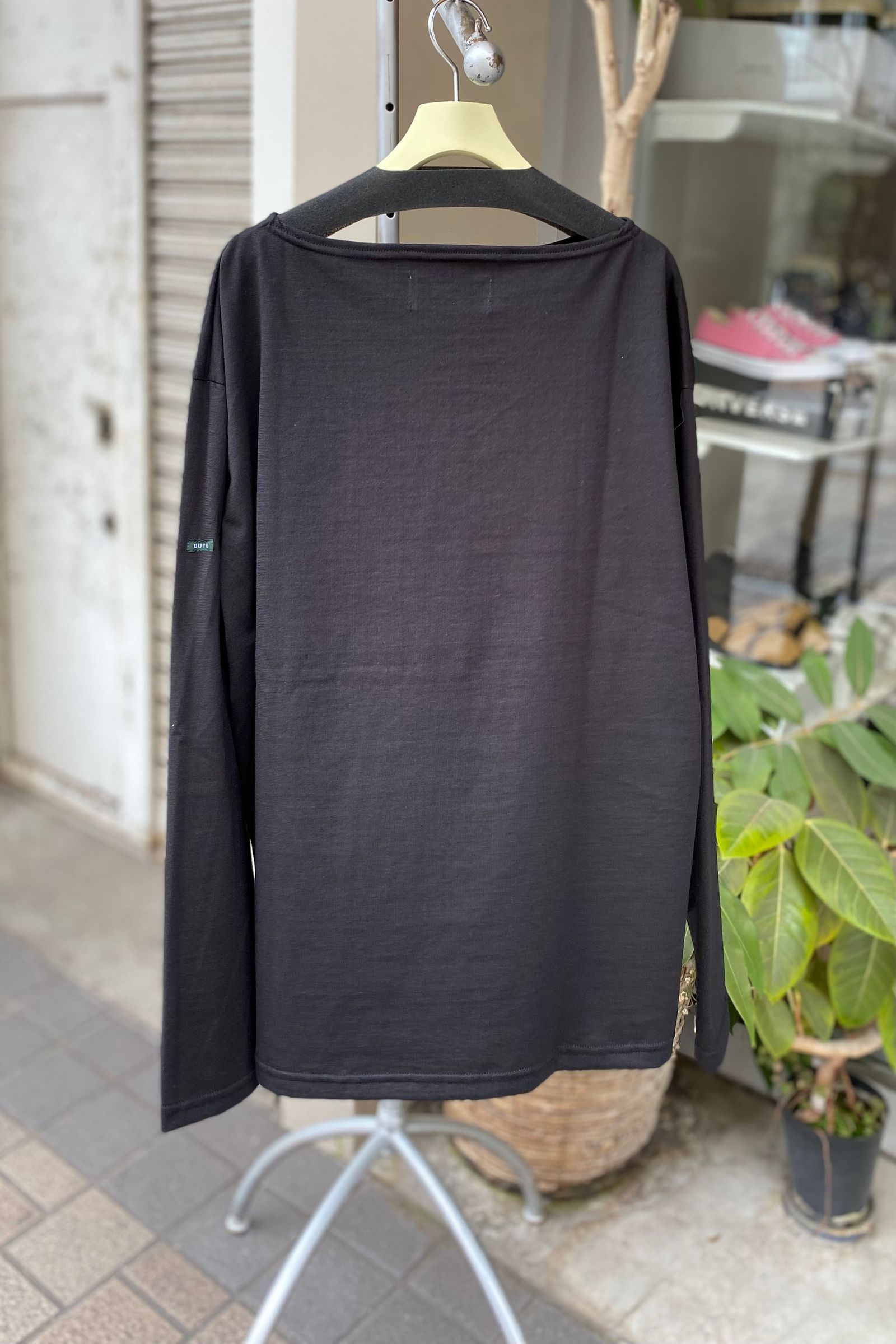OUTIL - バスクシャツ/tricot aast -black- 23ss unisex | asterisk