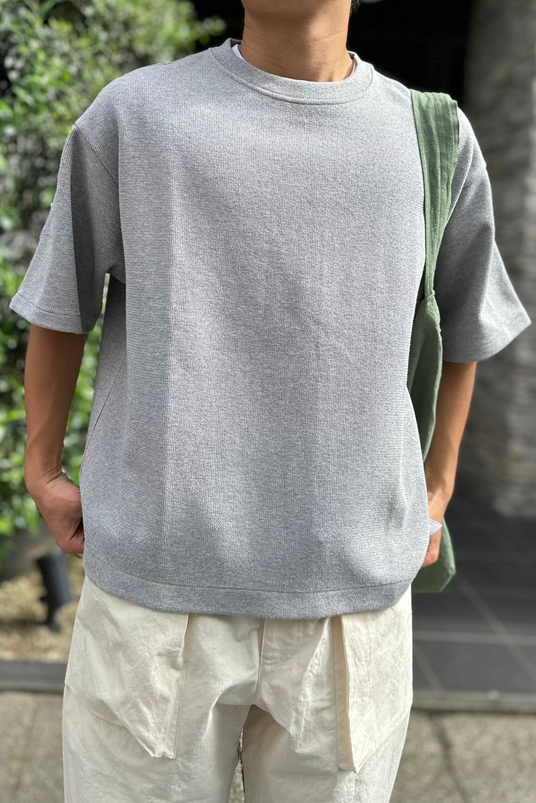 WEWILL - motion t-shirt -h.gray- 23ss men | asterisk