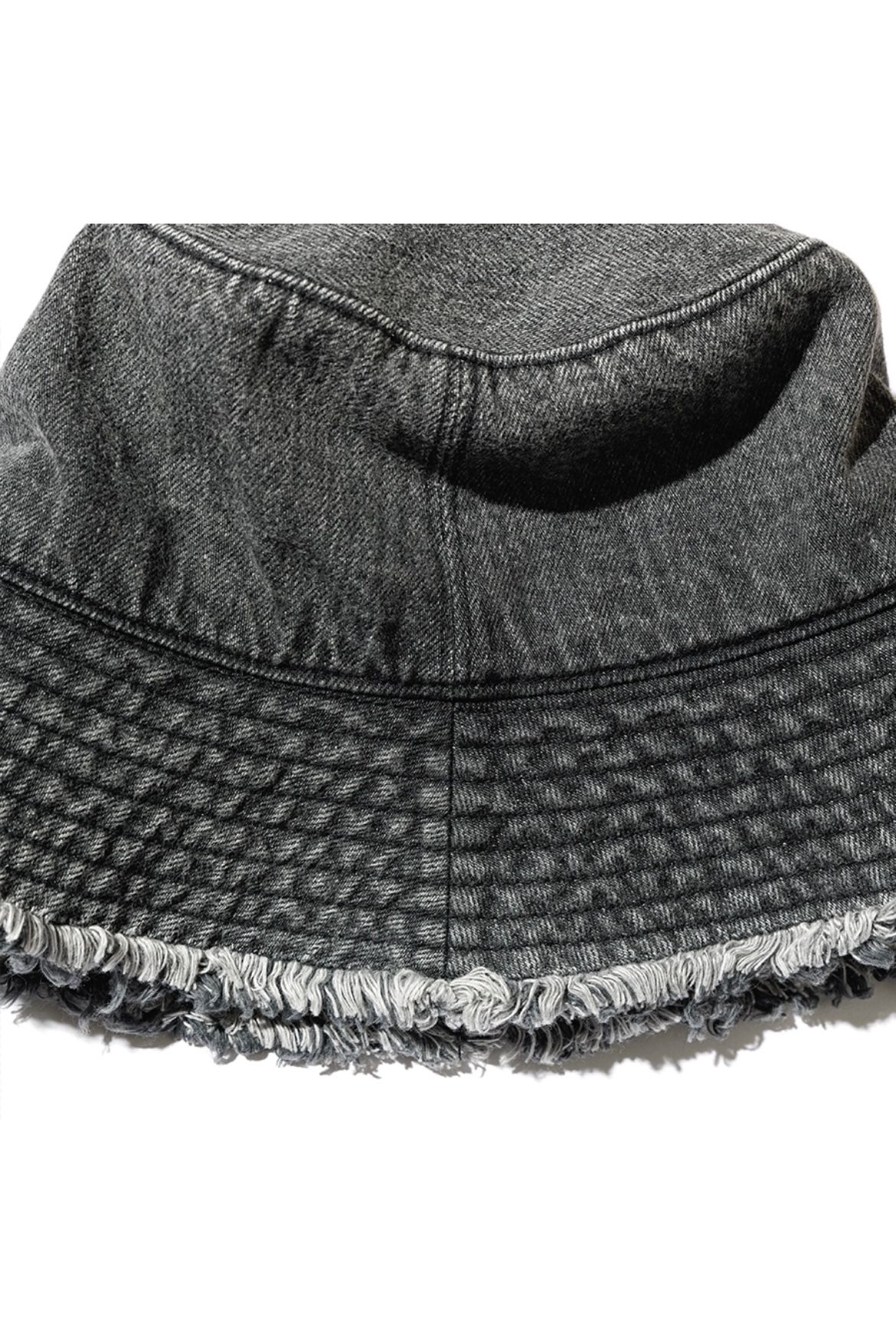 UNUSED - 12.5oz denim hat -black- 23ss | asterisk