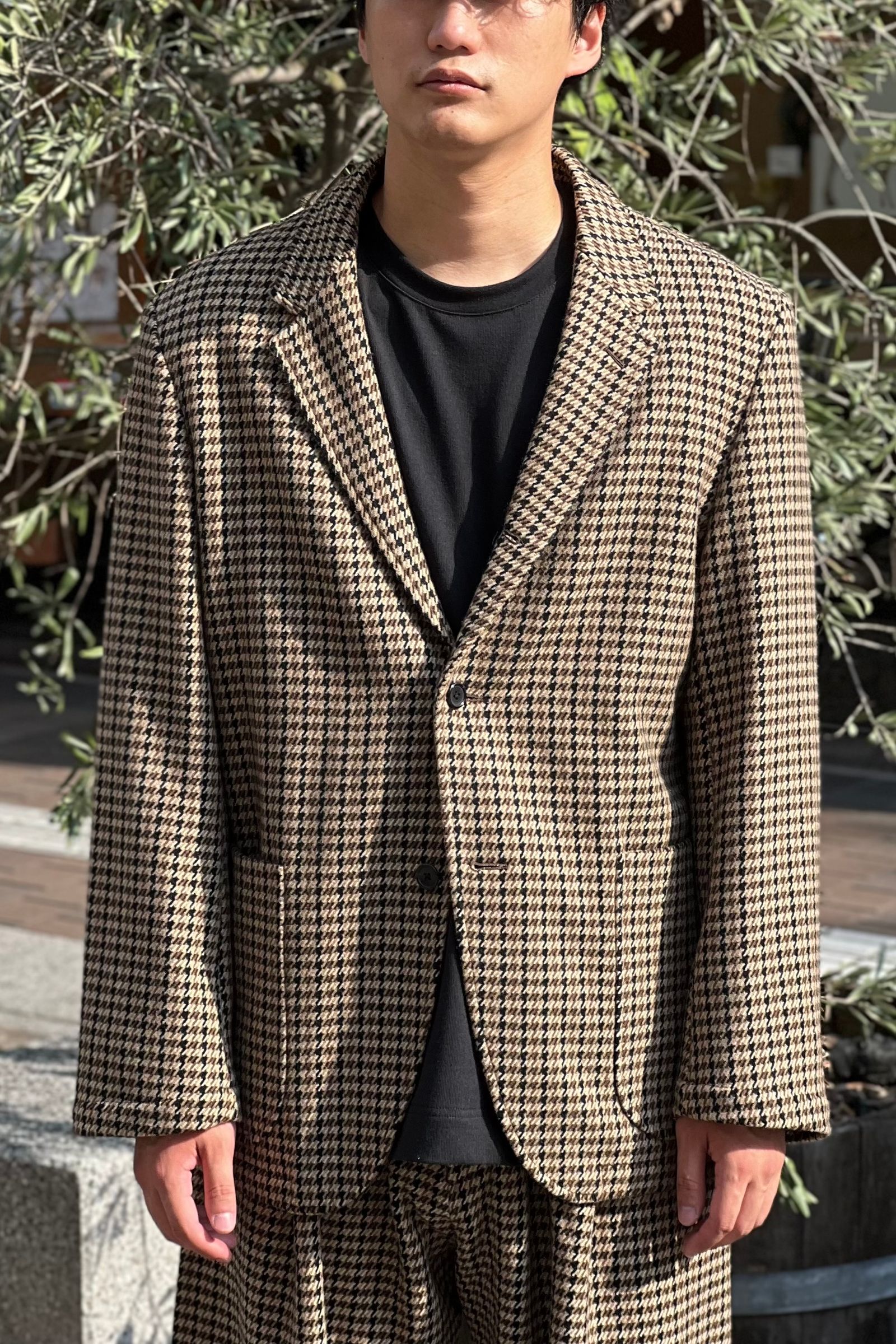 J.PRESS - soft tweed 3b jacket -gun club check- 22aw | asterisk