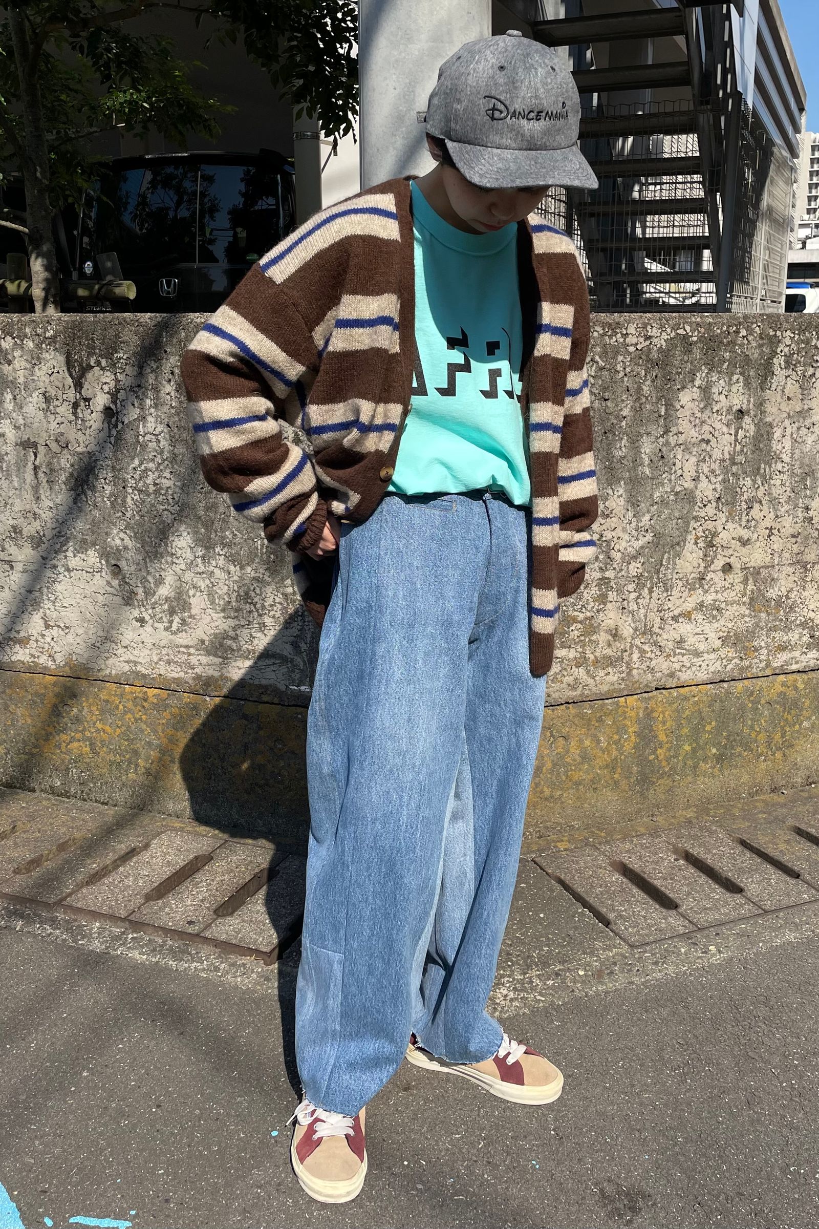 UNISEX S/M 本日最終！22AW SEEALL（シーオール）デニムパンツ - 通販