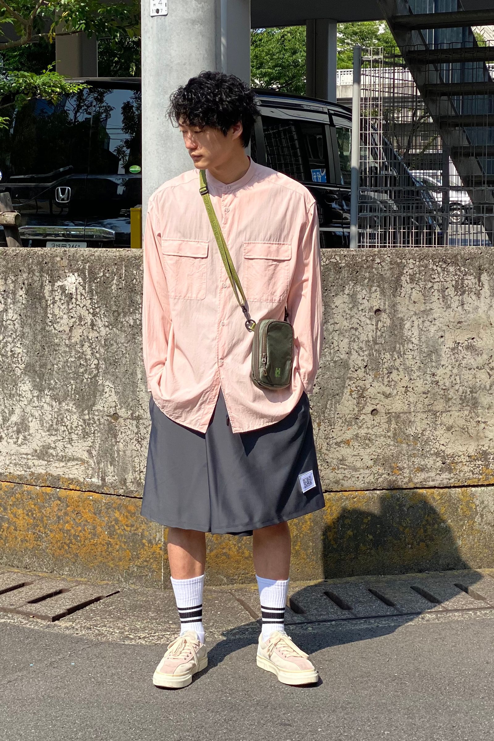 pink×gray /Whitemountaineering
