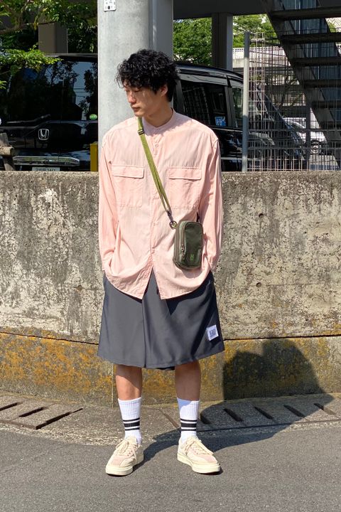 pink×gray /Whitemountaineering