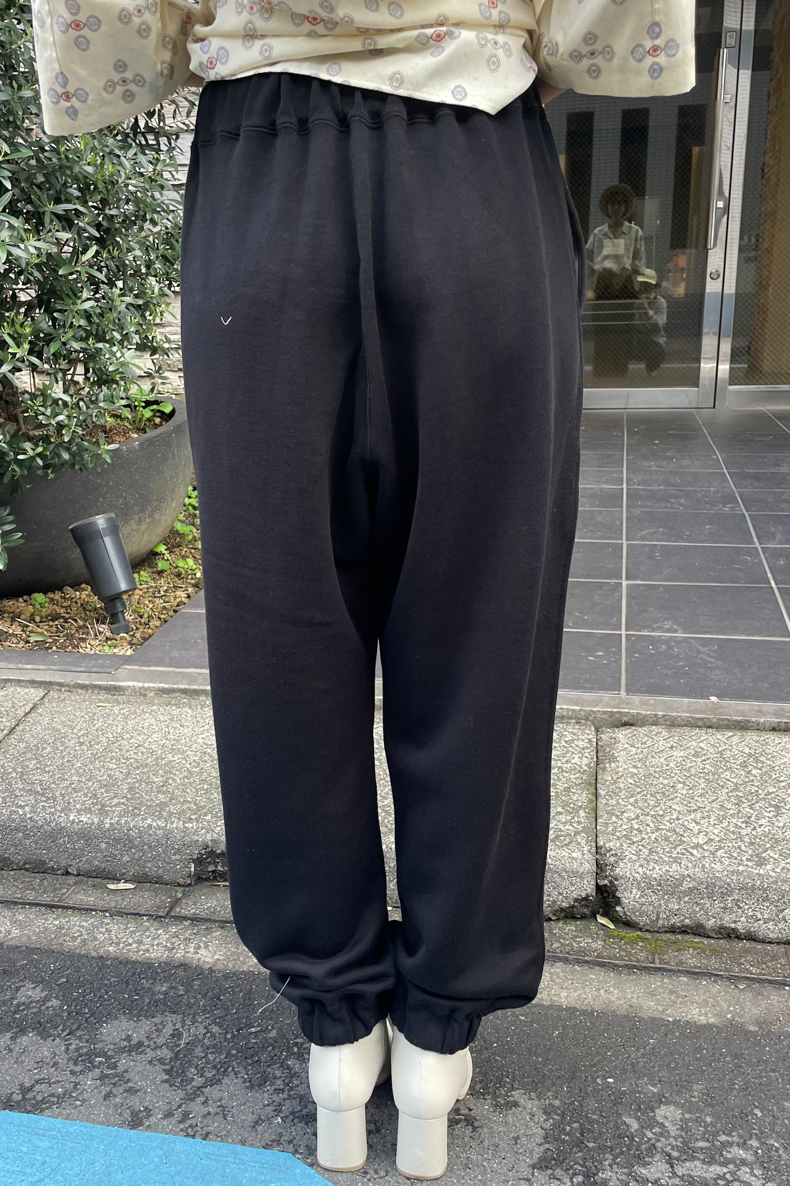 ATON - zero tsuri urake sweat pants -black- unisex 23ss | asterisk
