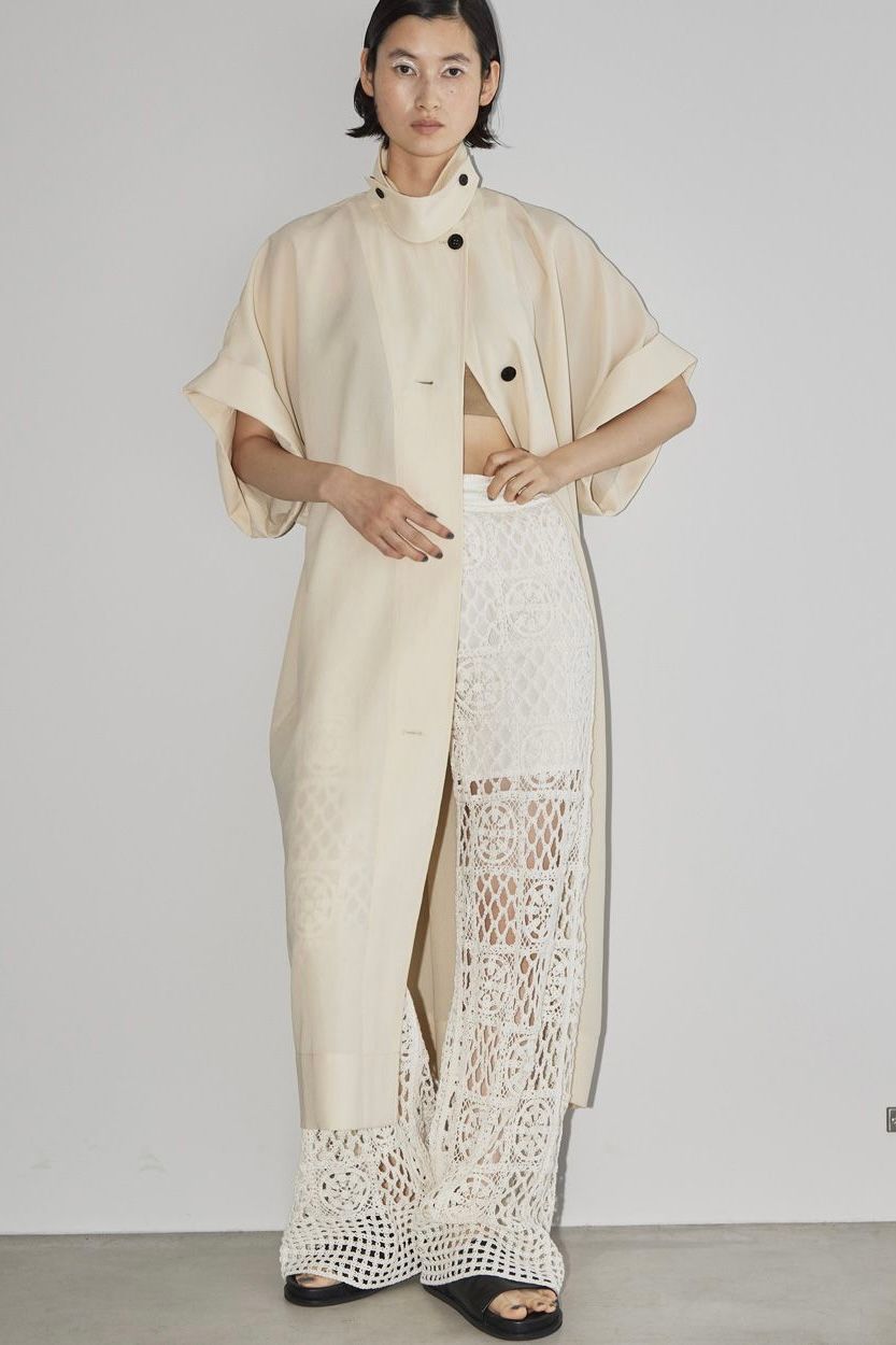 TODAYFUL - 【先行予約】Halfsleeve Cocoon Coat -cream- 23ss 5月頃