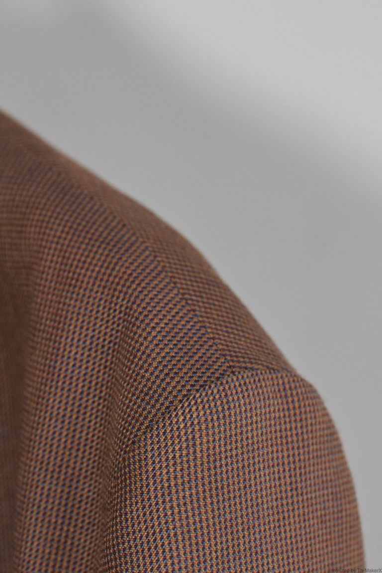 TODAYFUL - houndstooth wool jacket -choco-22aw | asterisk