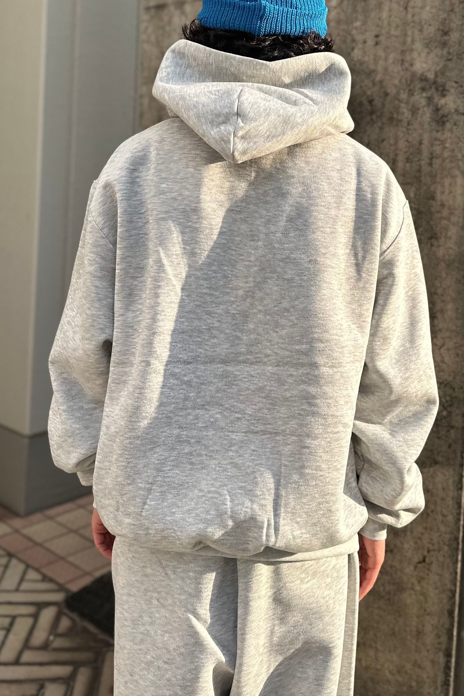 DAIWA PIER39 - TECH SWEAT HOODIE-HEATHER GRAY- 23aw men | asterisk