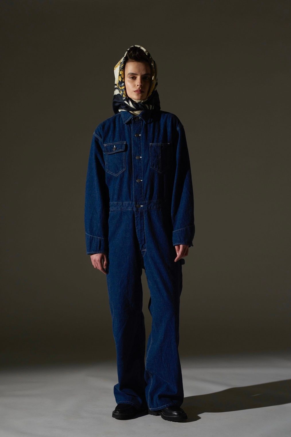 INSCRIRE - 【先行予約】Denim All in One -indigo- 23aw women 11月頃