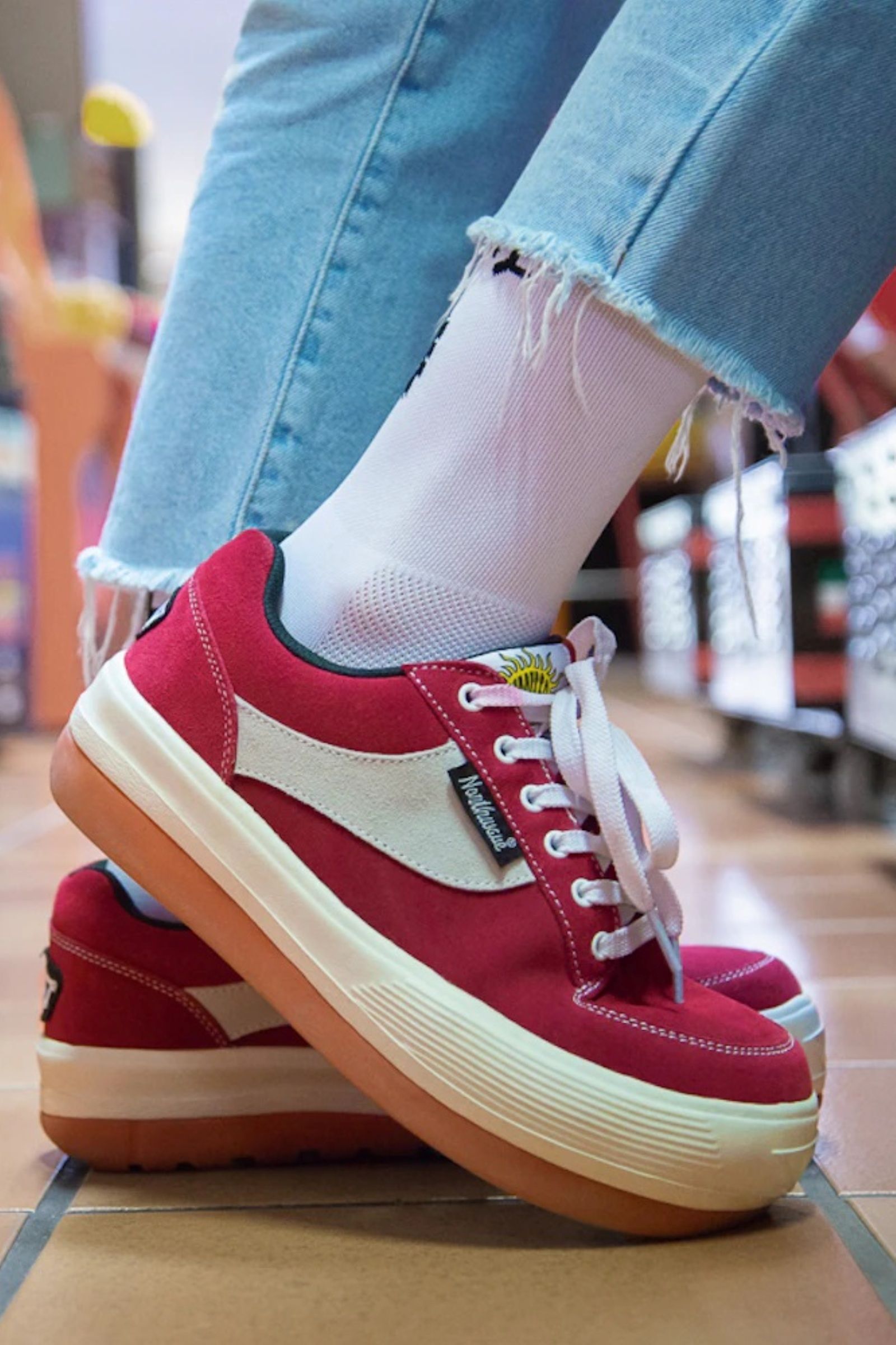 northwave - ESPRESSO SUEDE ノースウェーブ エスプレッソ-Red/White-24aw | asterisk