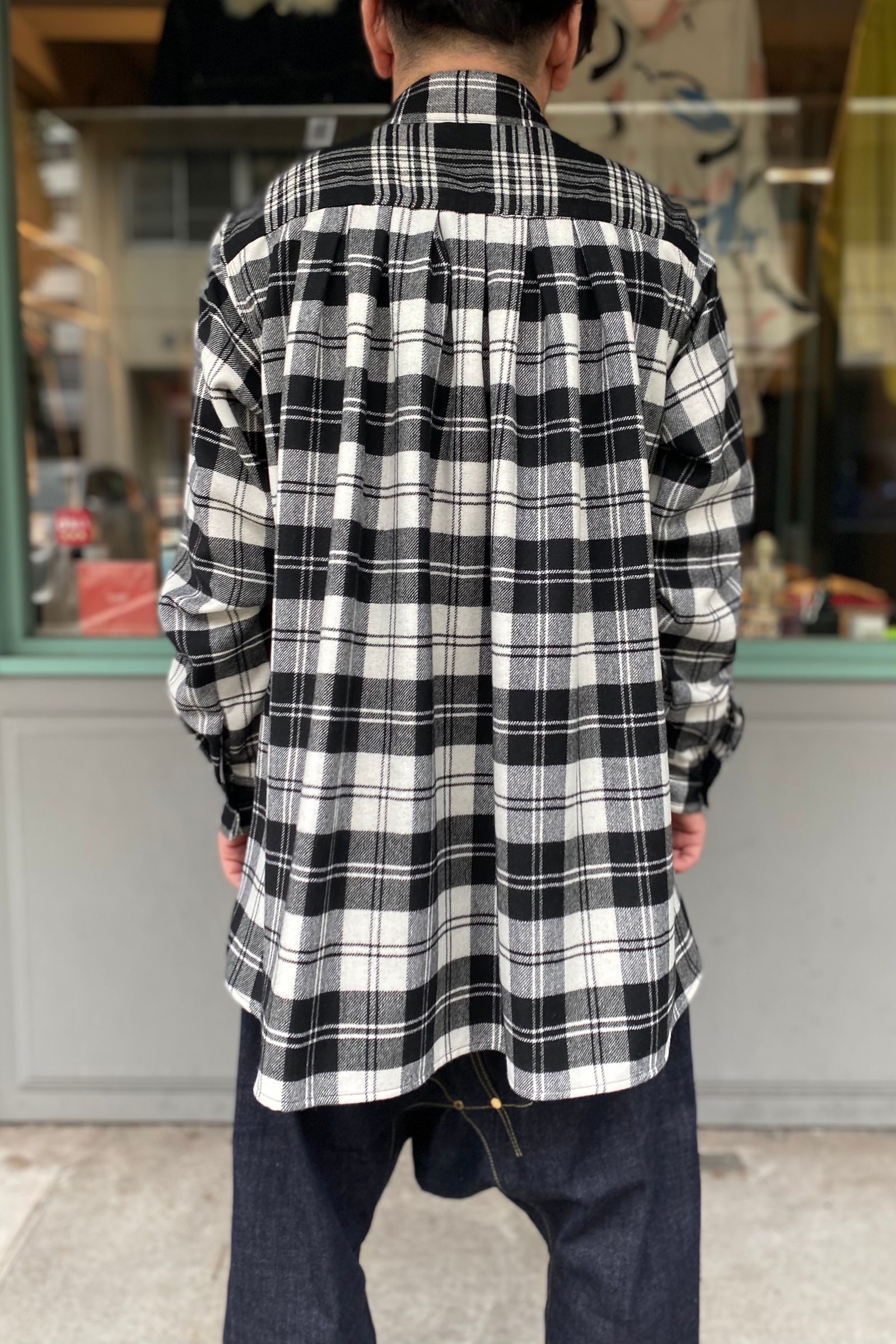 FUMITO GANRYU - platted flannel shirts 21aw | asterisk
