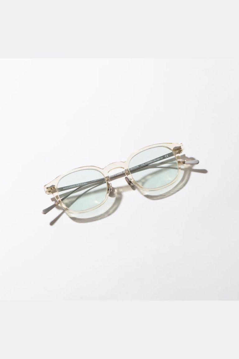 NOCHINO OPTICAL - JIFUSAN-CITRON &AMBER×L.SMOKE GREEN-23aw | asterisk