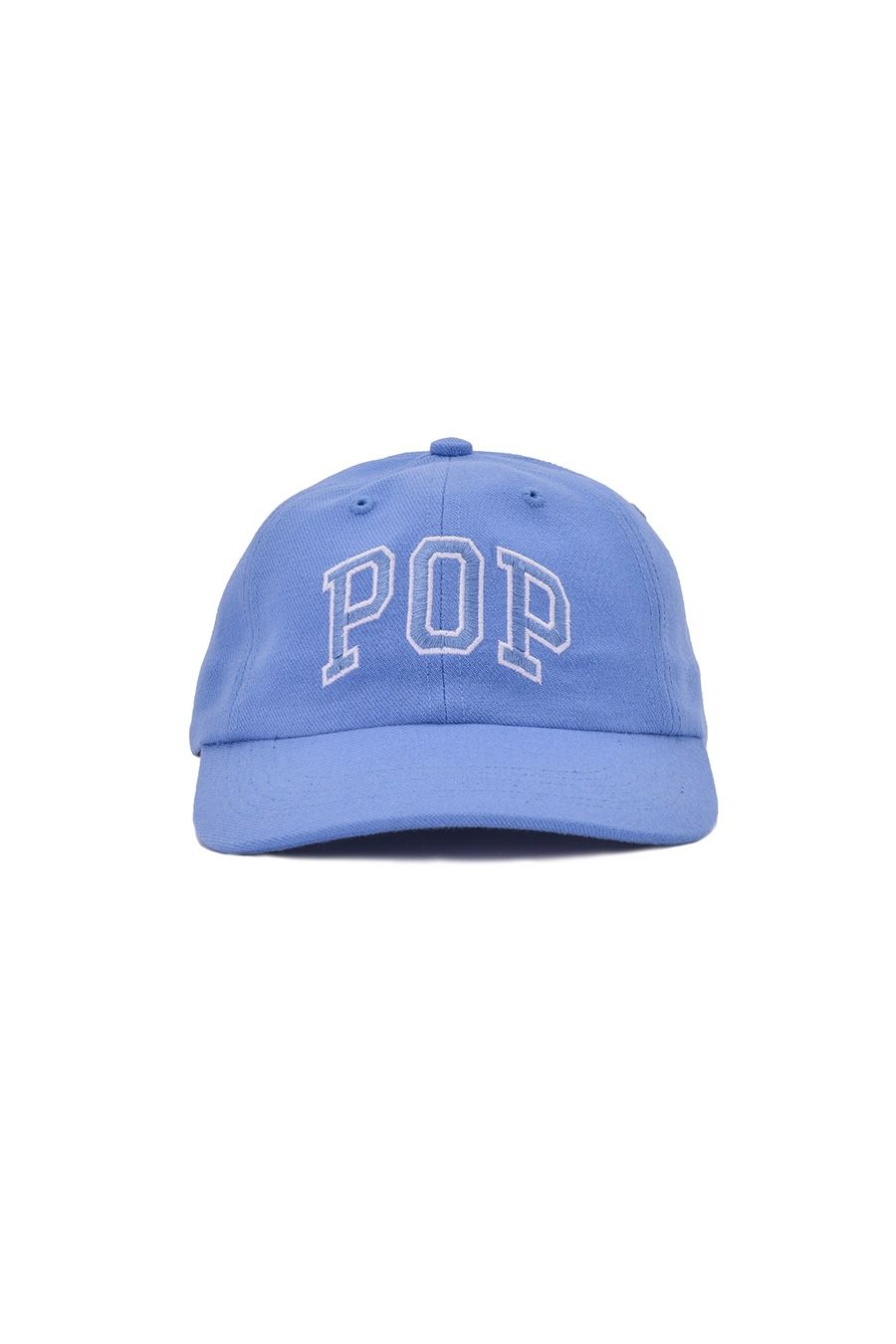 Pop Trading Company - arch sixpanel hat -blue shadow- 23ss drop1
