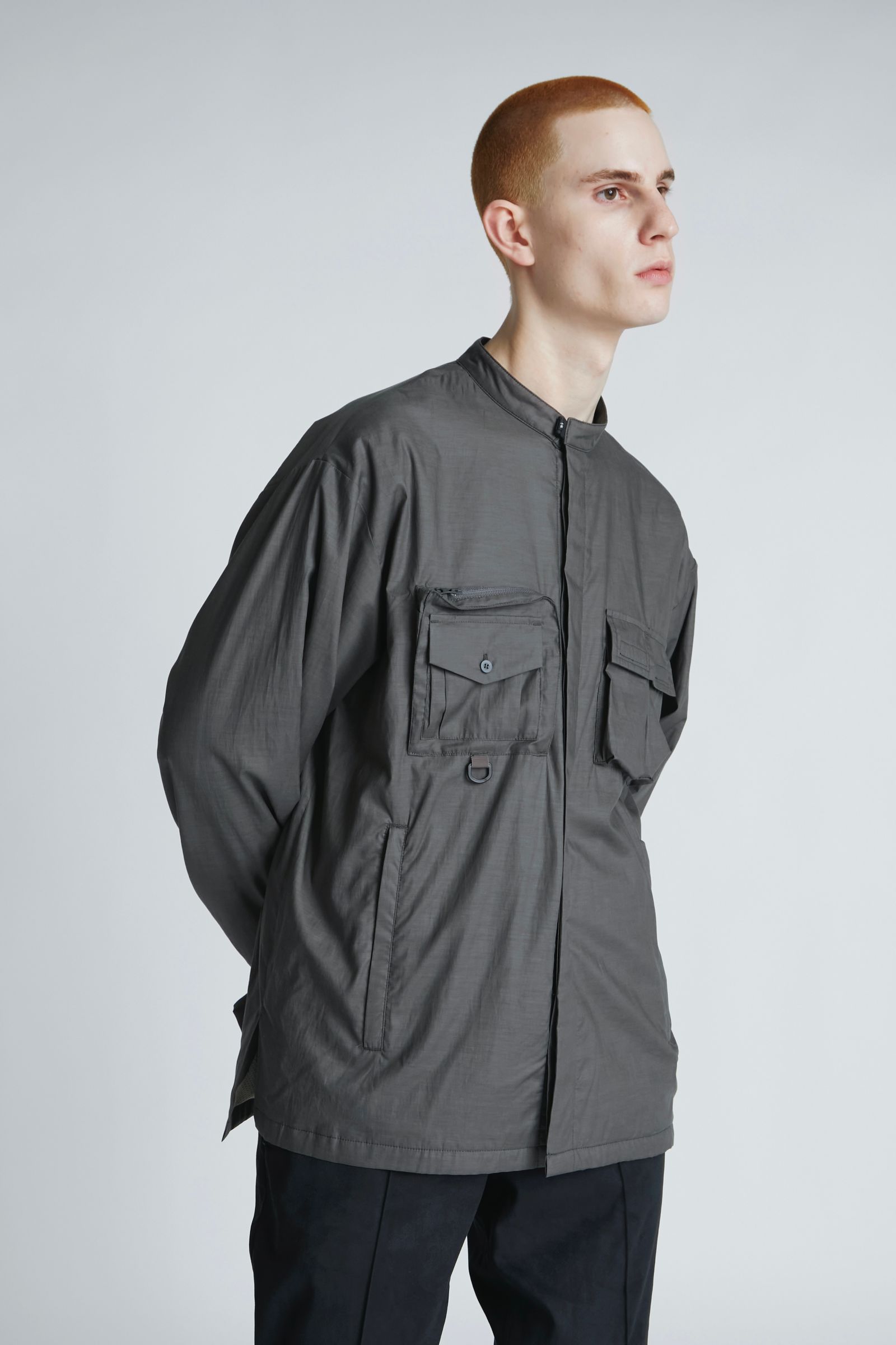 F/CE. - 【先行予約】OCT ADVENTURE SHIRT -gray- 23aw men 12月上旬