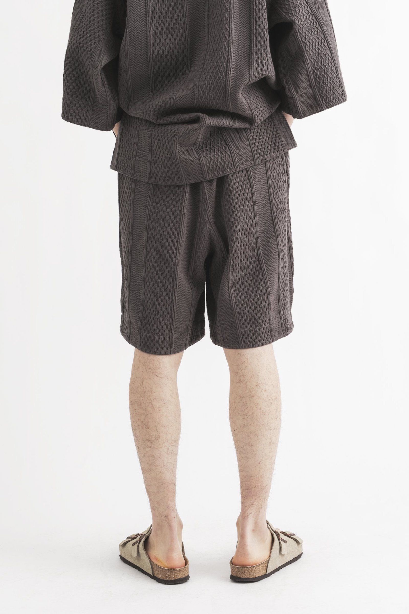 本日限定 WEWILL jacquard shorts 21ss ブラック サイズ2 agapeeurope.org