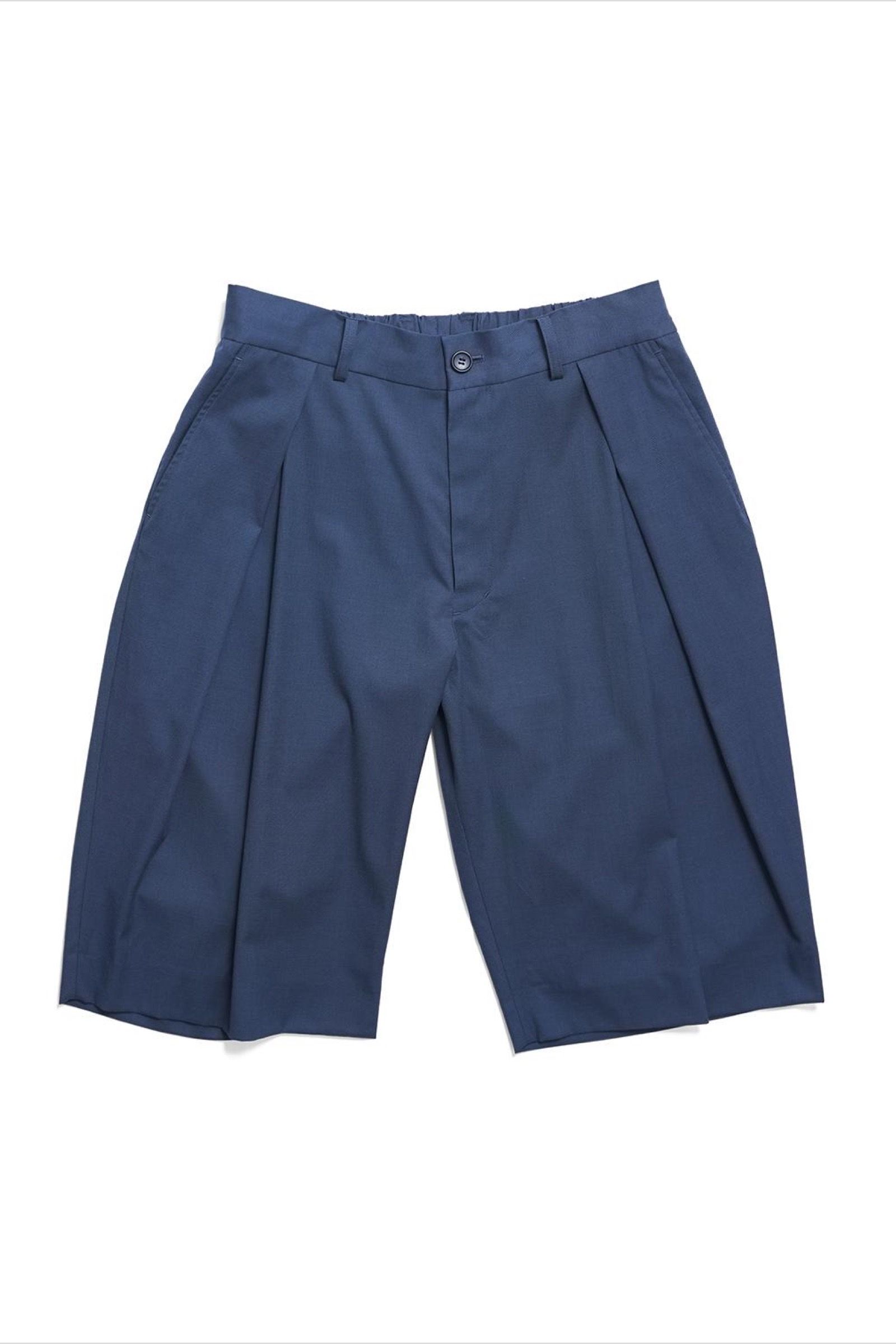 is-ness - non-binary tuck shorts -blue- 22ss | asterisk