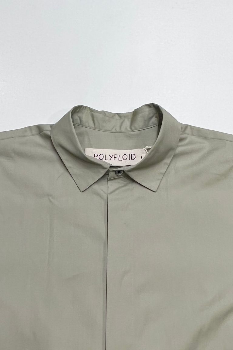 POLYPLOID - short sleeve shirt c -pistachio- 22ss | asterisk