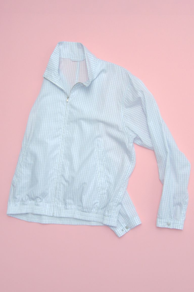 awasa - x Be prepared ビンテージブロードクロスジップジャケット  