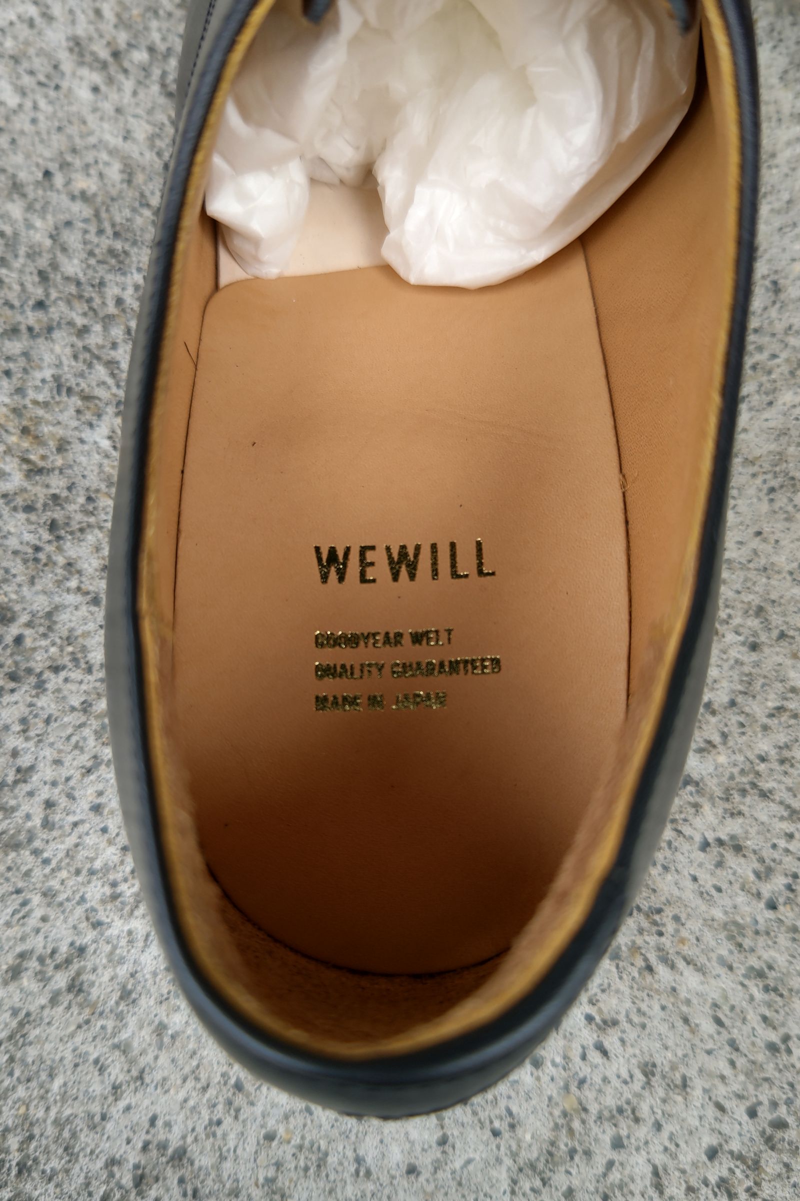 WEWILL - wewill shoes no.1 yui -black- 22aw | asterisk