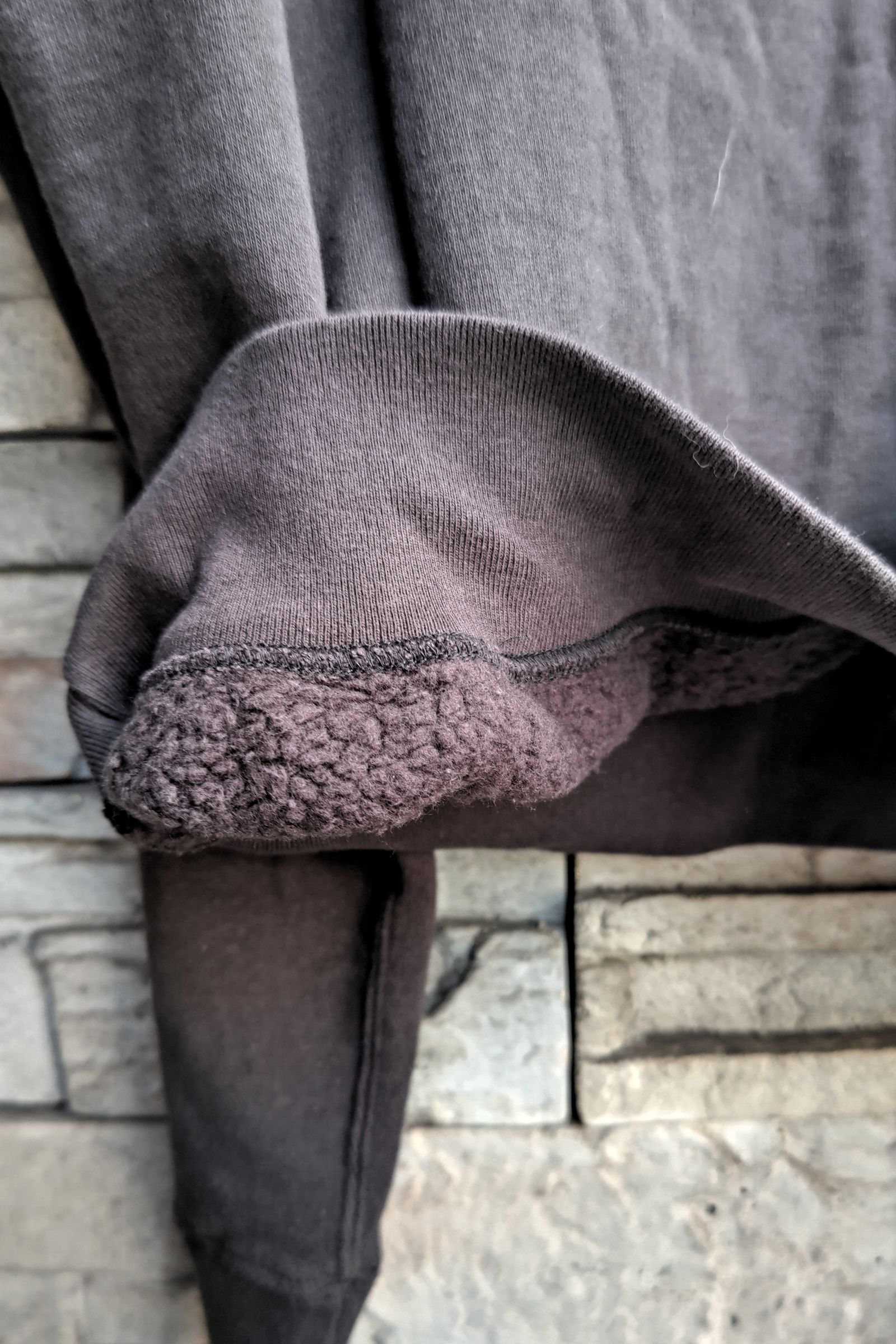 UNUSED - PLAYBOY print crewneck sweatshirt -black- 23aw