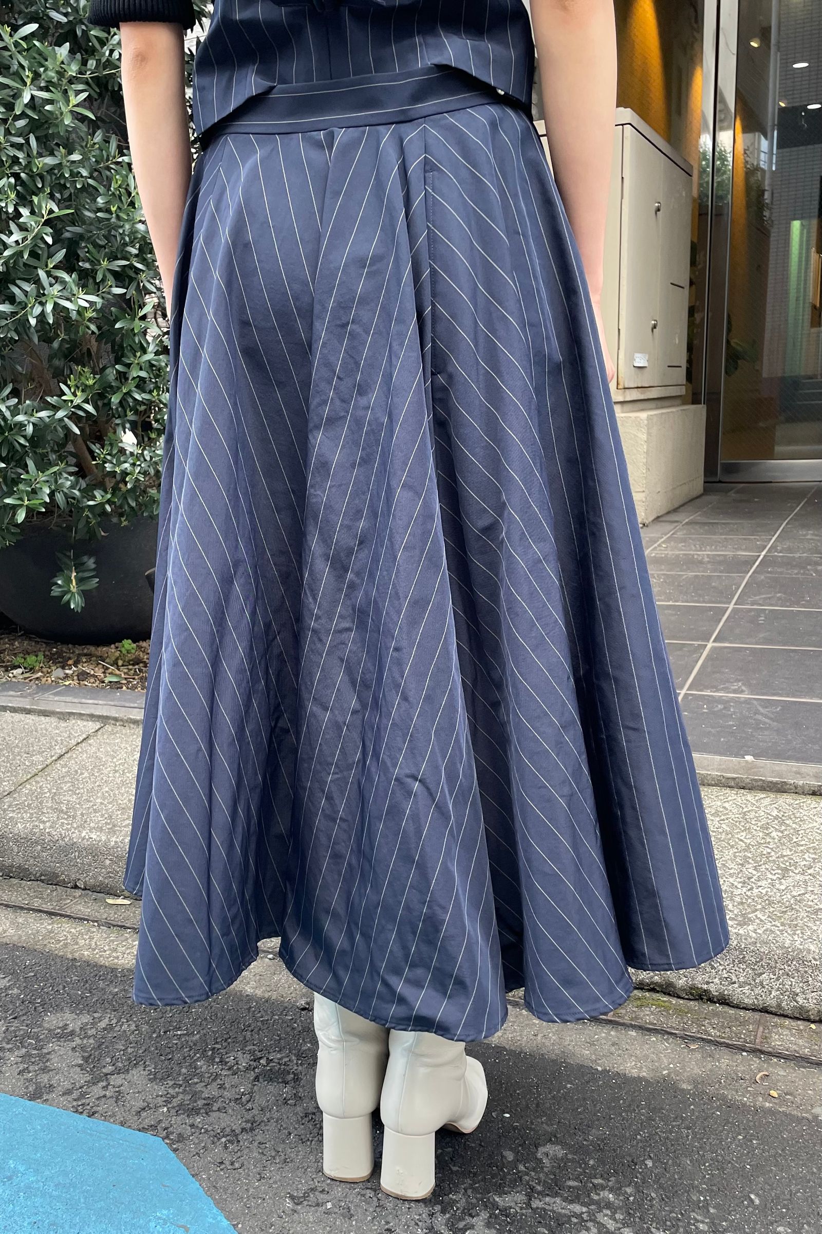 JUN MIKAMI - スカート-stripe-23ss | asterisk
