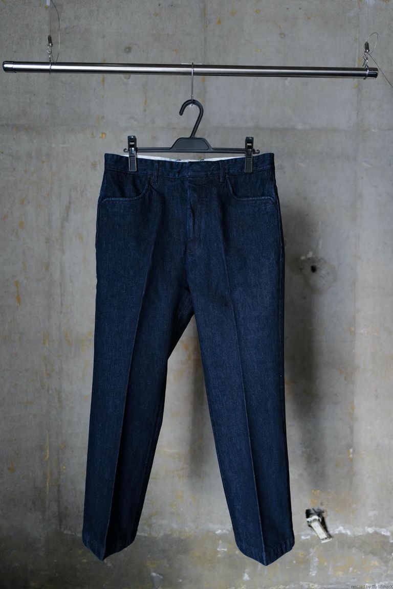 FARAH - ファーラー/フレアデニム/flare pants -navy- 22aw men | asterisk