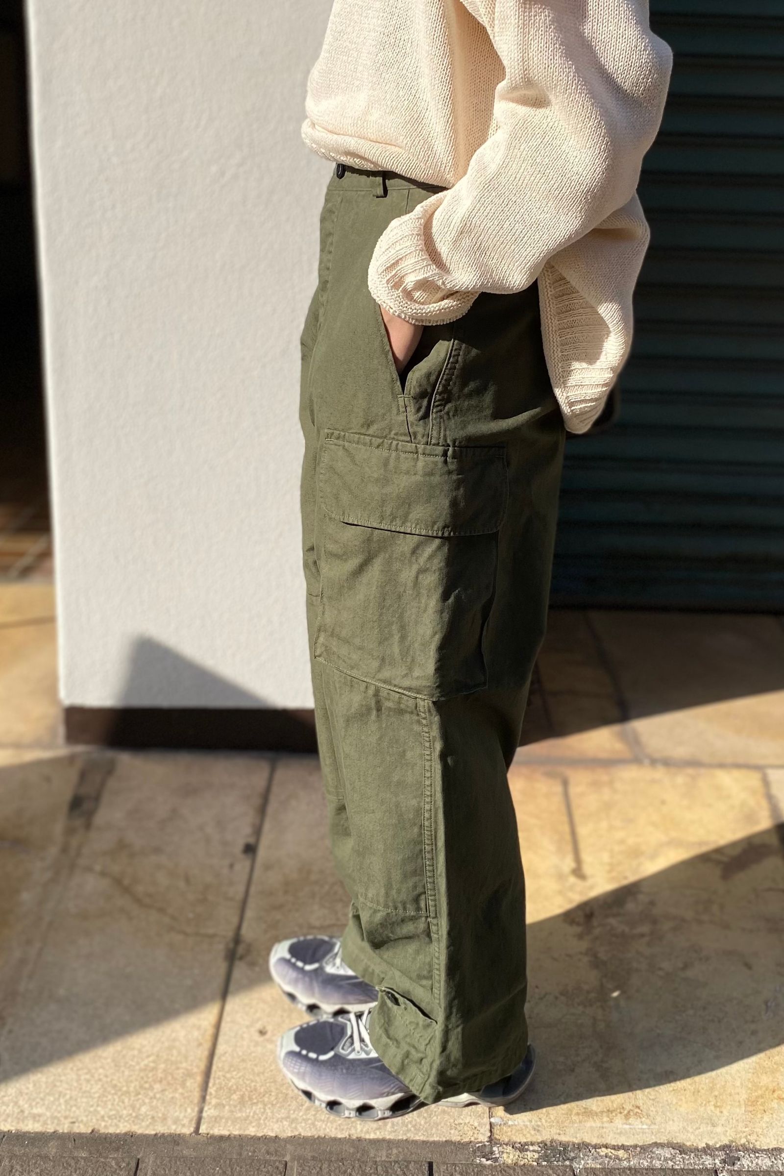 OUTIL - M47後期/pantalon blesle -olive- 23ss | asterisk