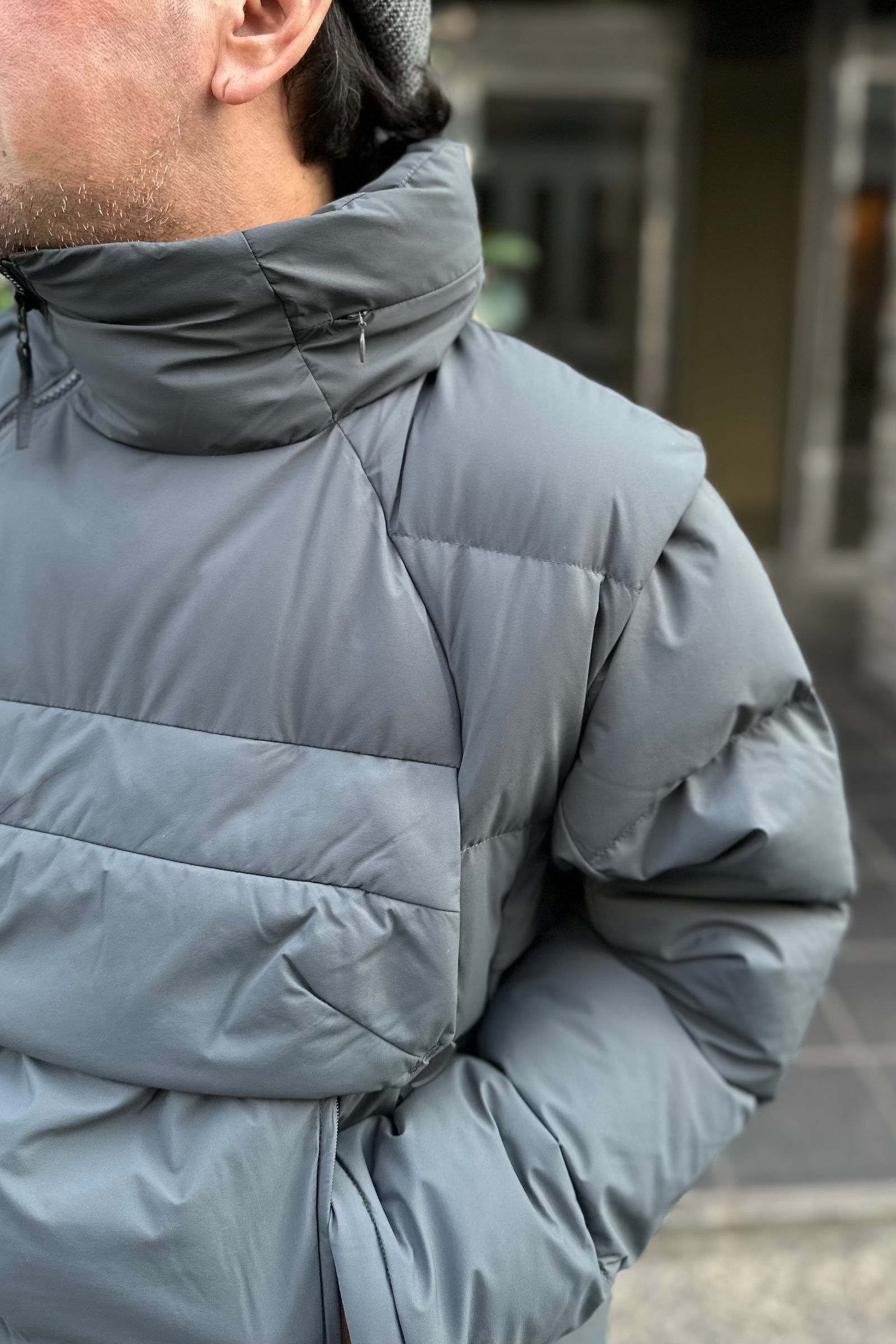 alk phenix - Zak side zip T jacket /Brilliance shade down proof