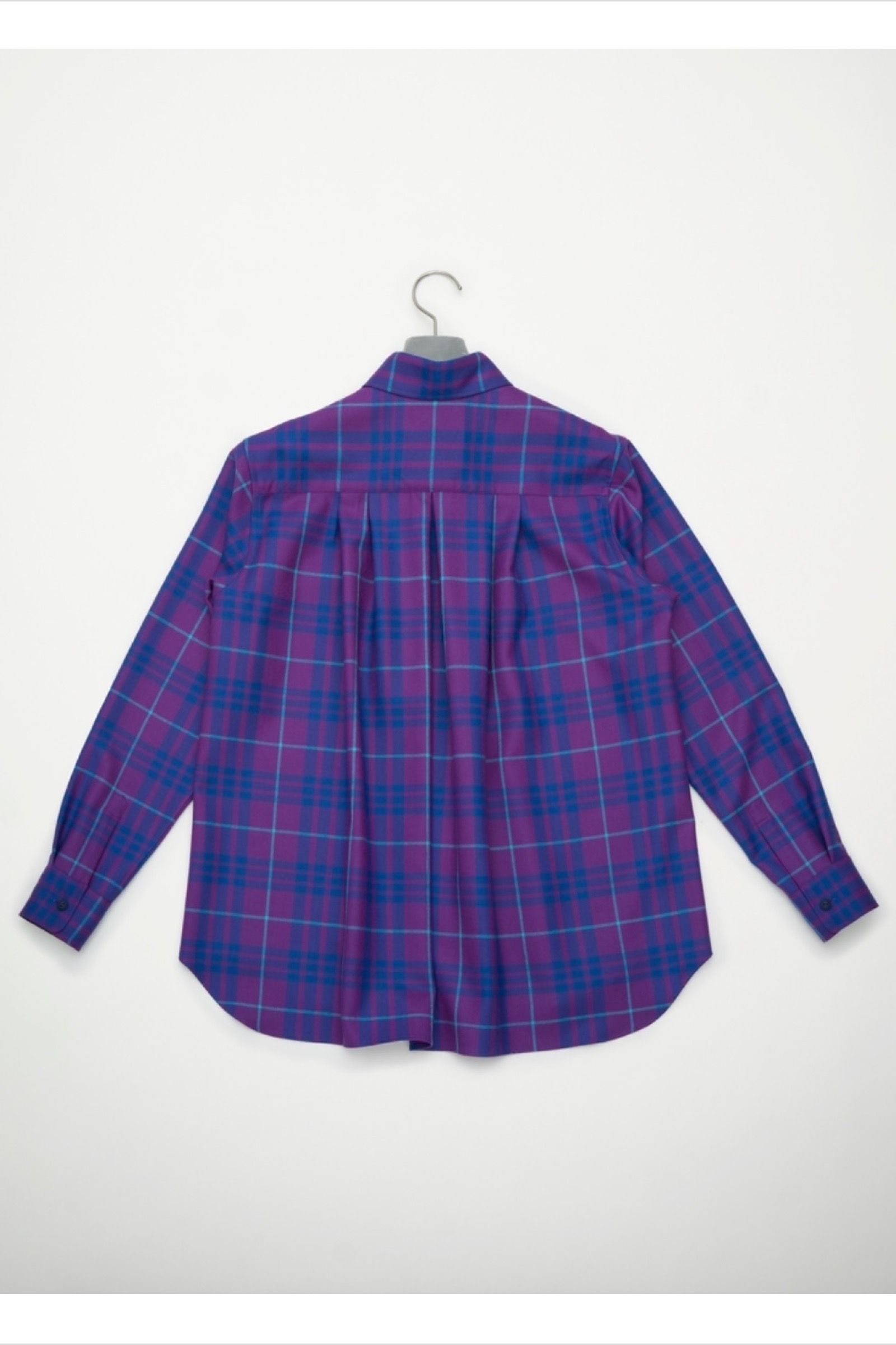 FUMITO GANRYU - watteau pleated shirt -purple- 22aw | asterisk