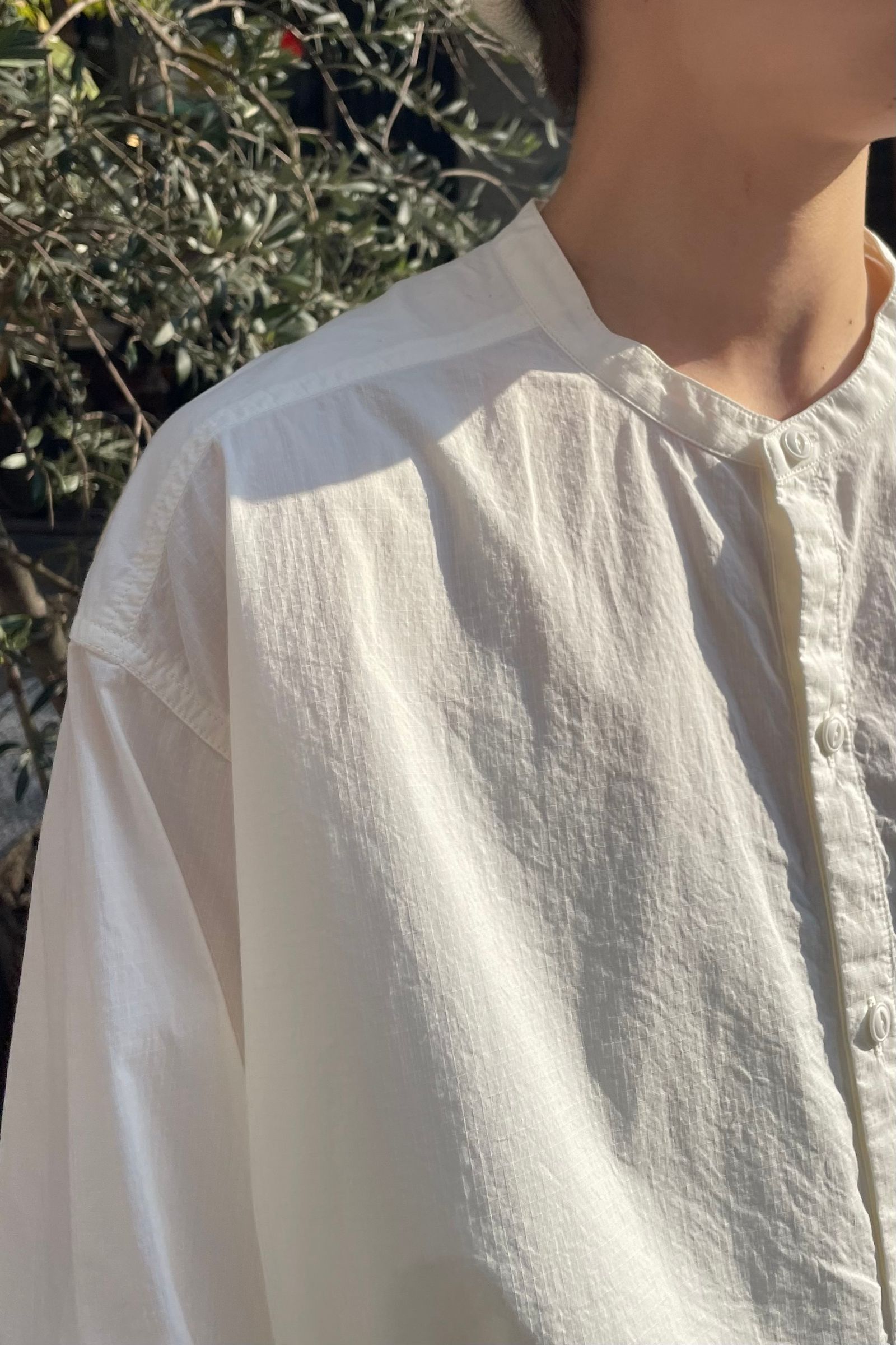 INNAT - スリーピングシャツ -white-22aw- | asterisk