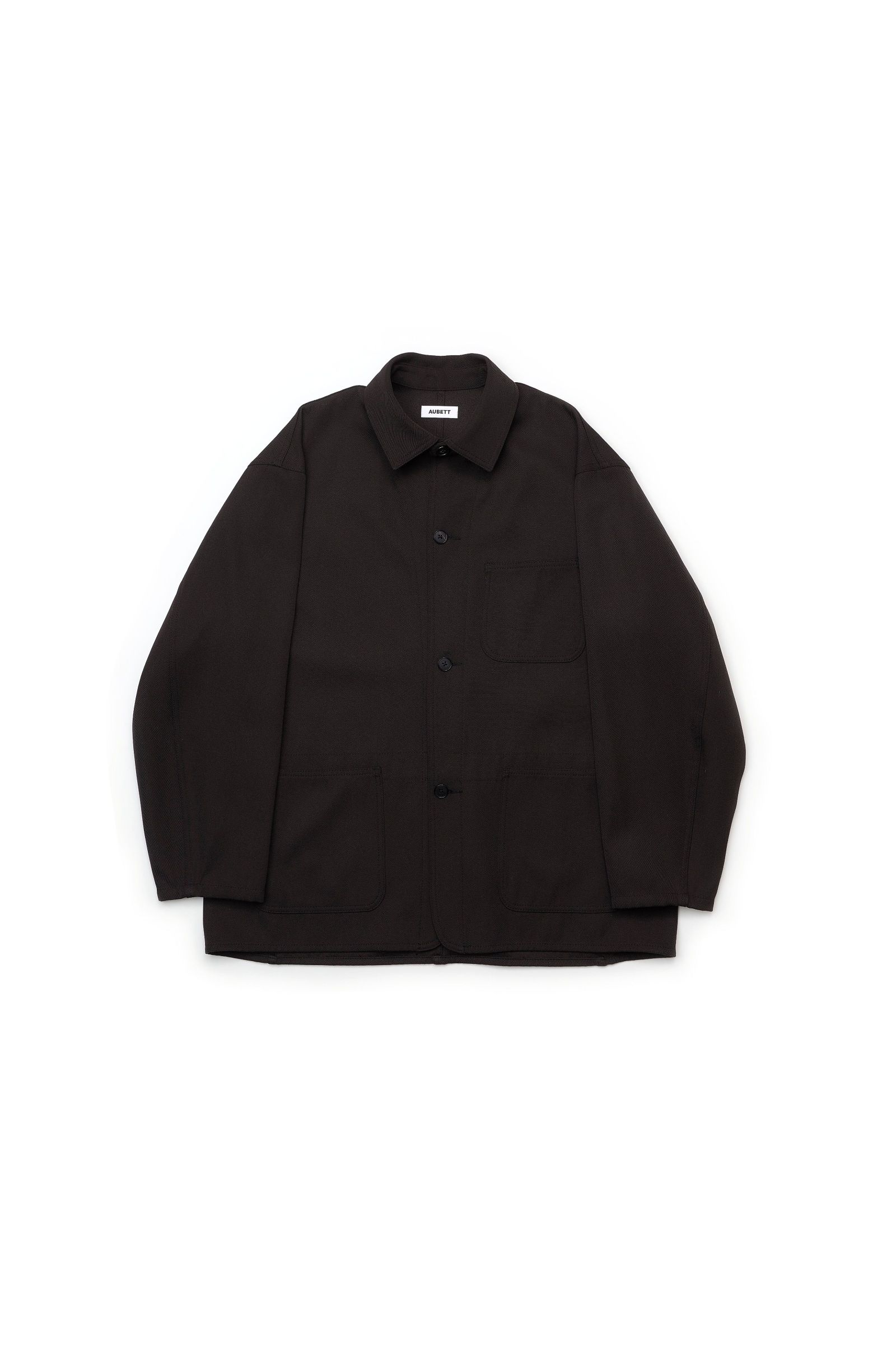 ◯ AUBETT BACKSATIN GABARDINE COVERALL-