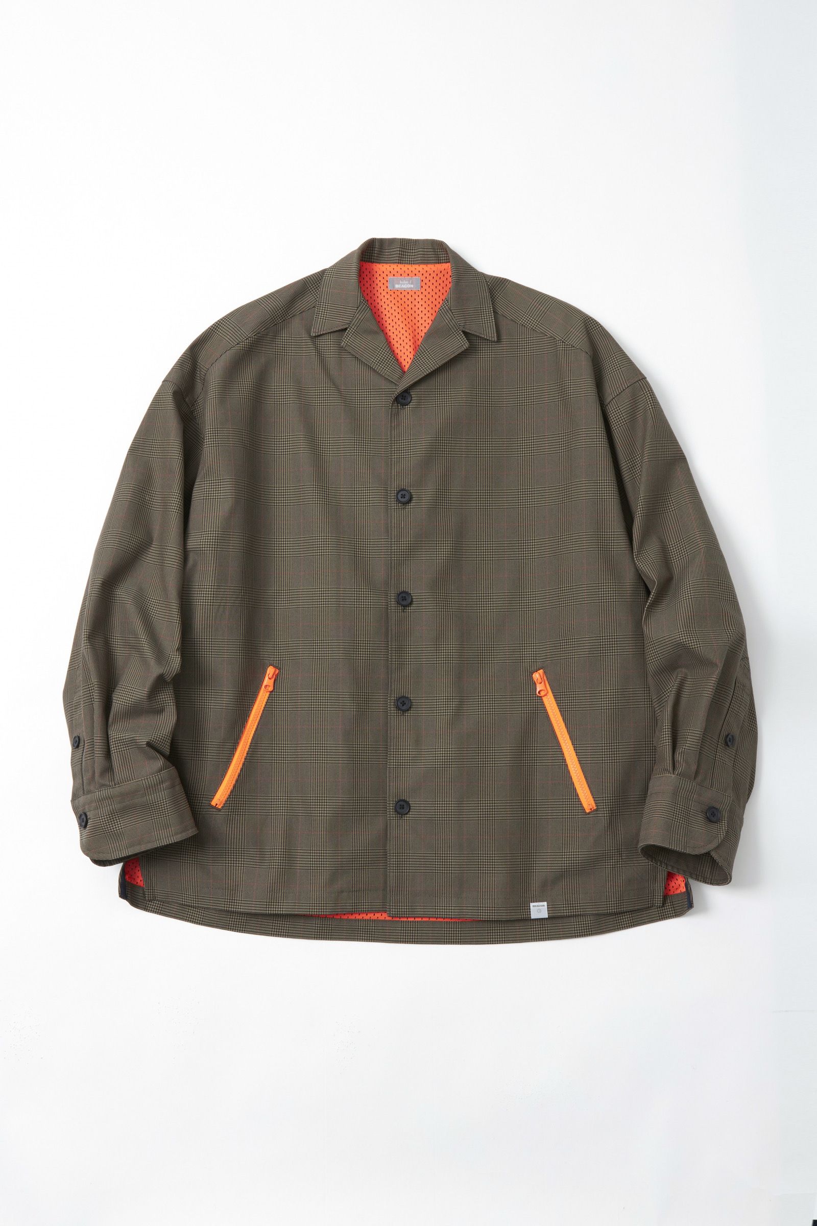 最新発見 jacket shirt check beacon 【新品未使用】kolor - ブルゾン