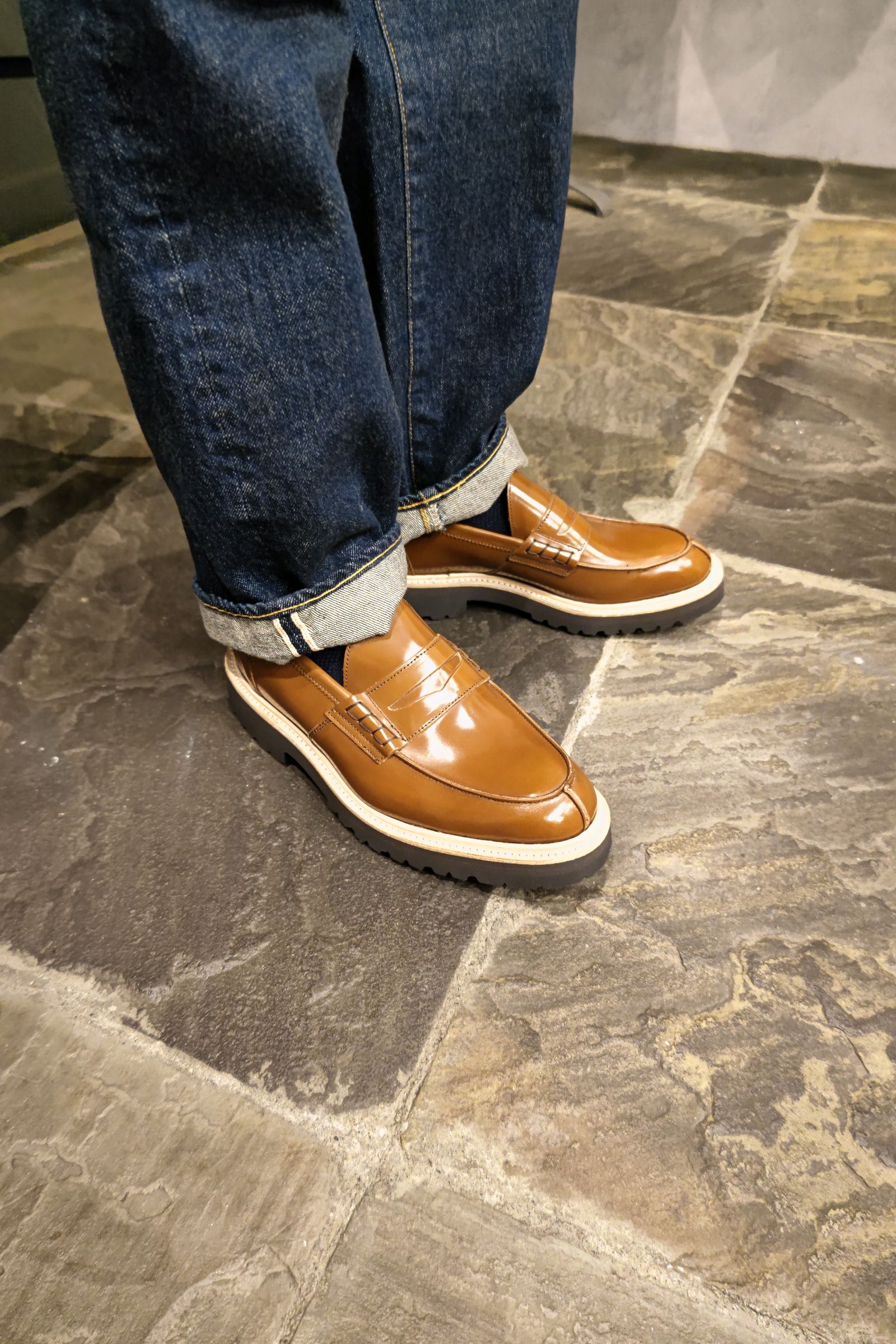 INSCRIRE - inscrire×tricker's 別注シューズ -chestnut- 22aw men