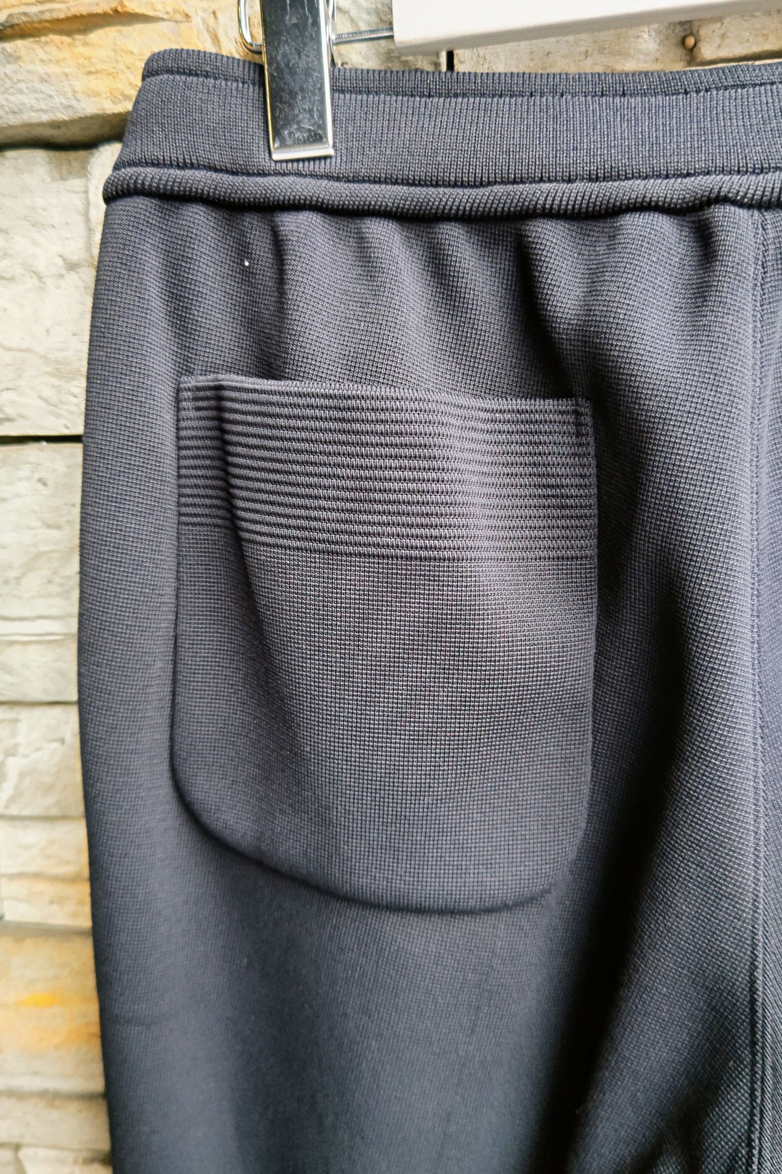 CFCL - MILAN RIB STRAIGHT PANTS -black- 23aw men | asterisk