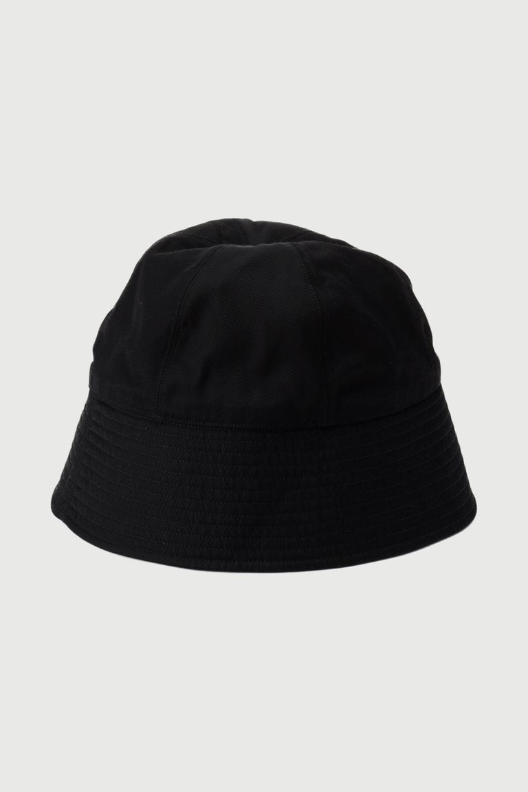 KIJIMA TAKAYUKI - RAYON COTTON CHINO SAILOR HAT -black- unisex 