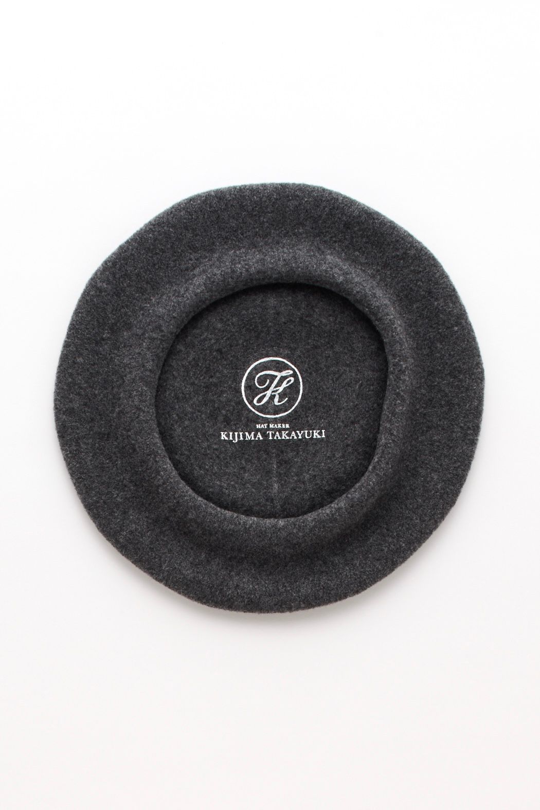 KIJIMA TAKAYUKI - WOOL CASHMERE BASQUE BERET -gray- 23aw | asterisk