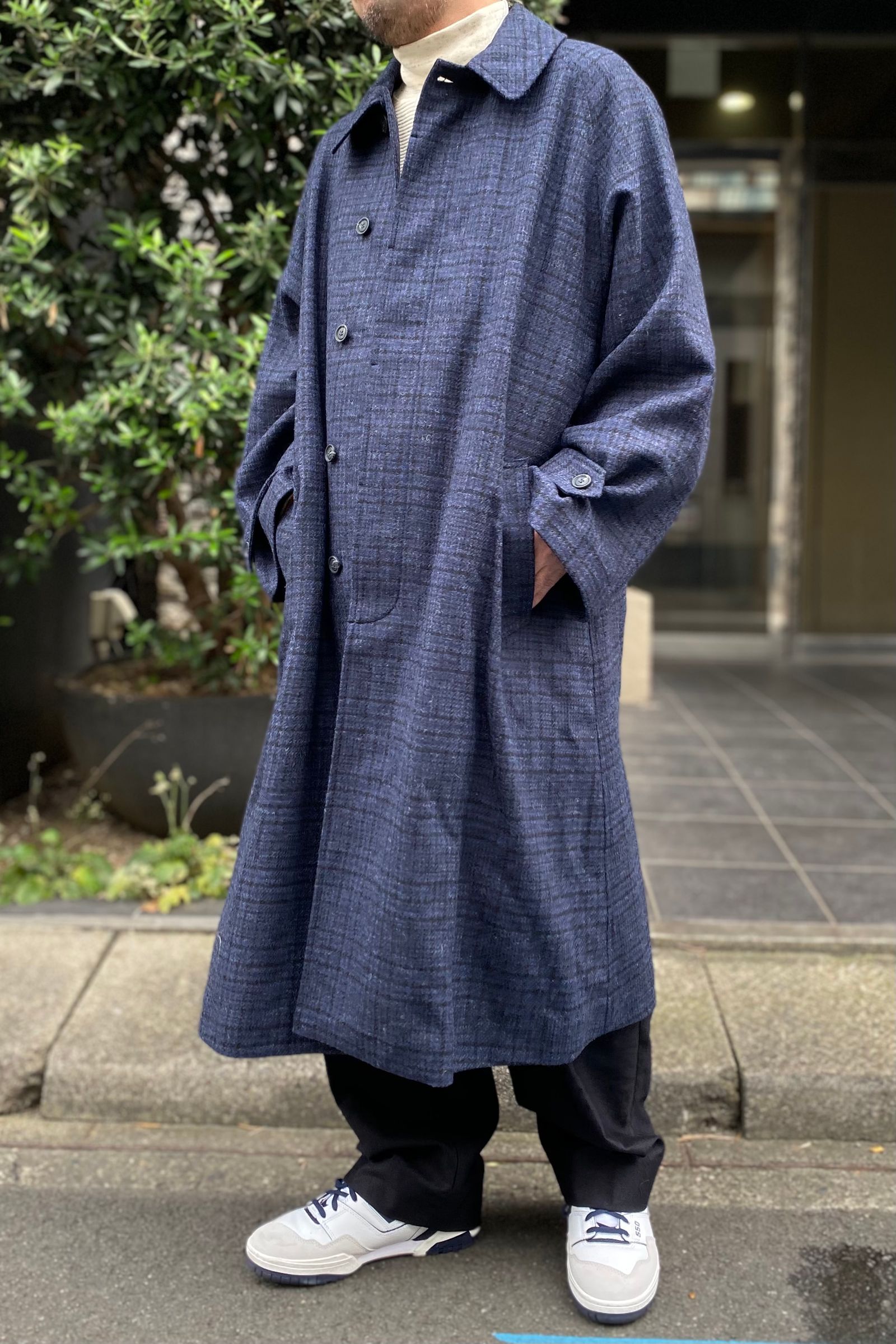 POLYPLOID／LONG COAT（VENTILE）／３-