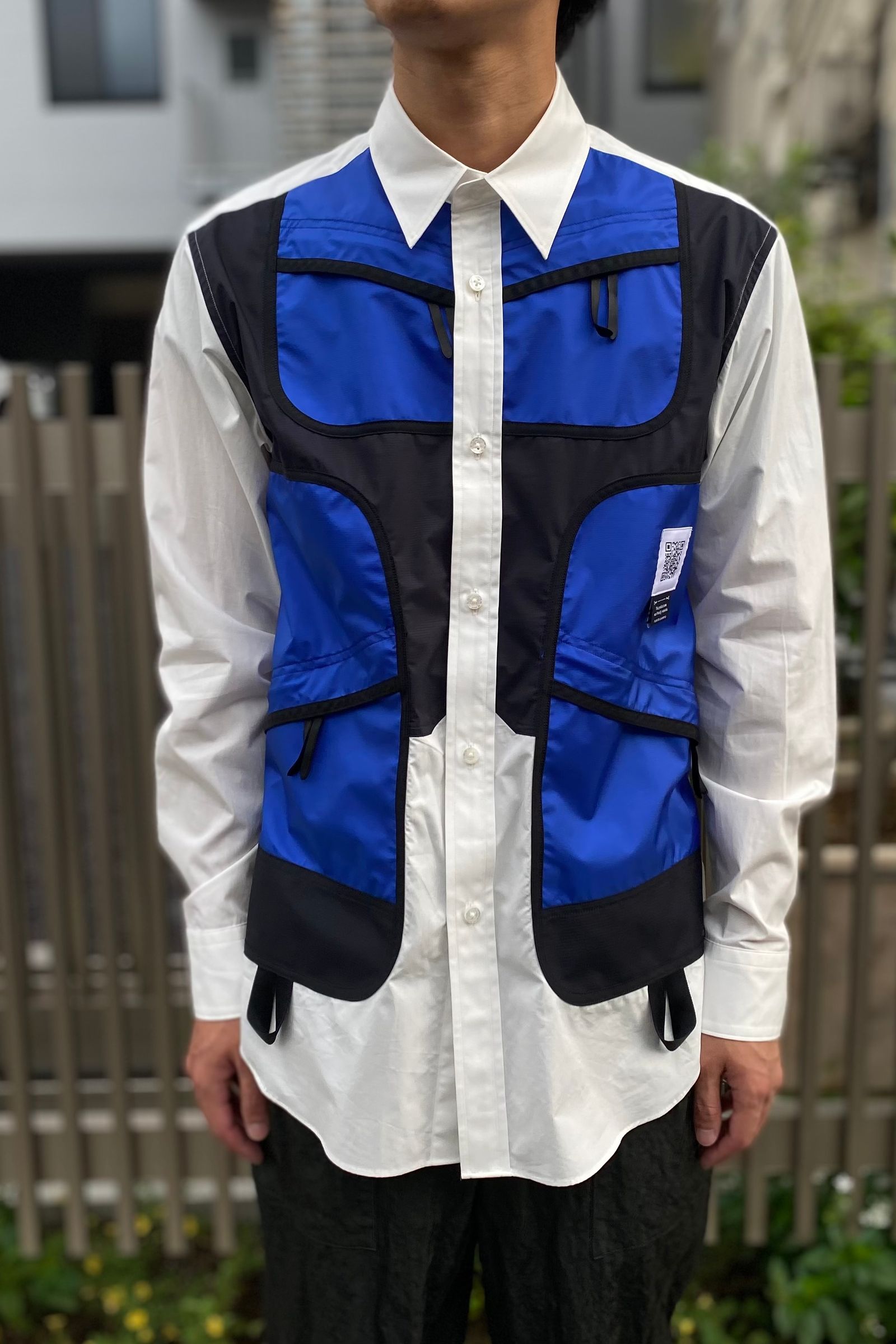 Fumito Ganryu Portable long-sleeve shirt - White