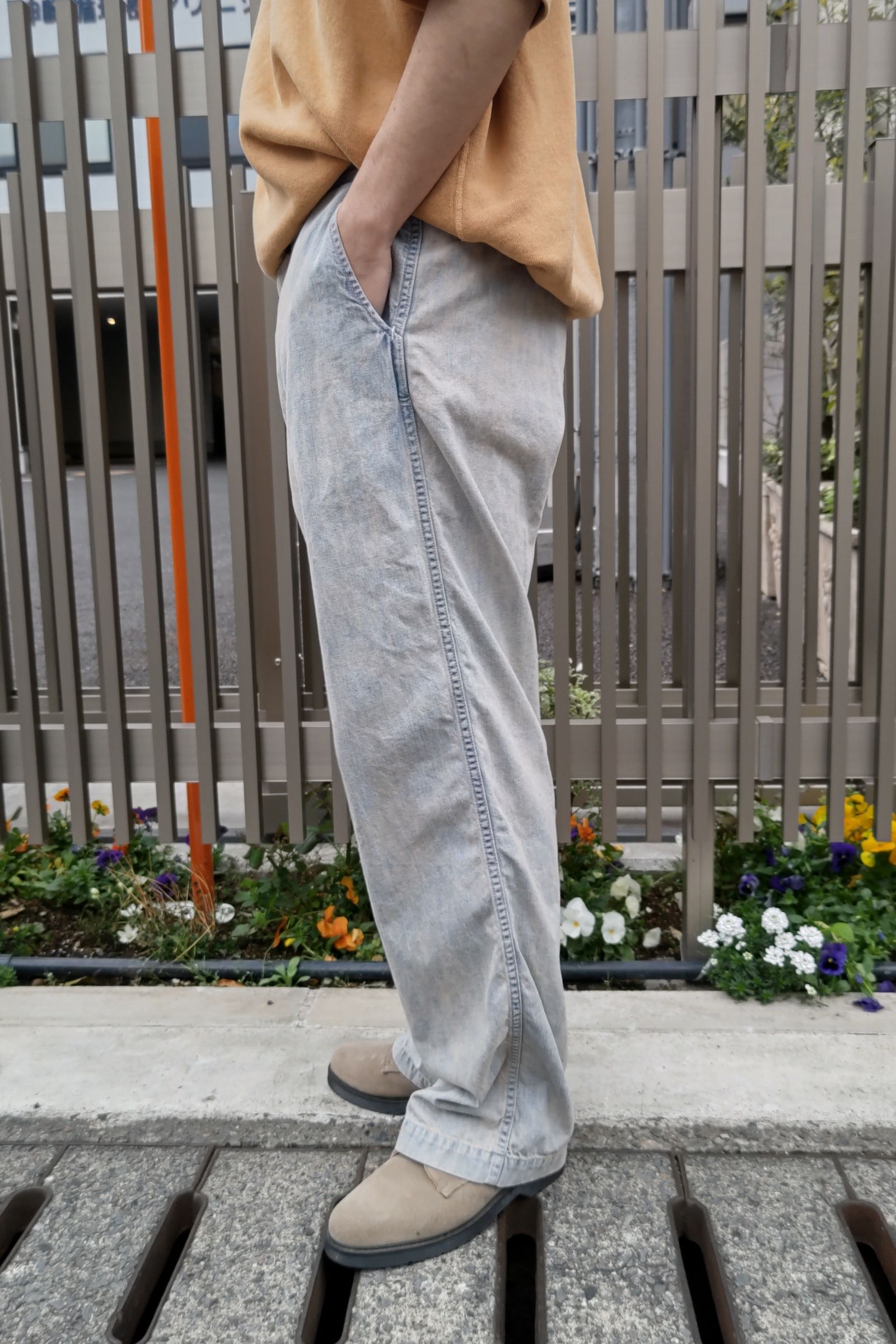 【再販開始】A.PRESSE Denim Painter Pants パンツ