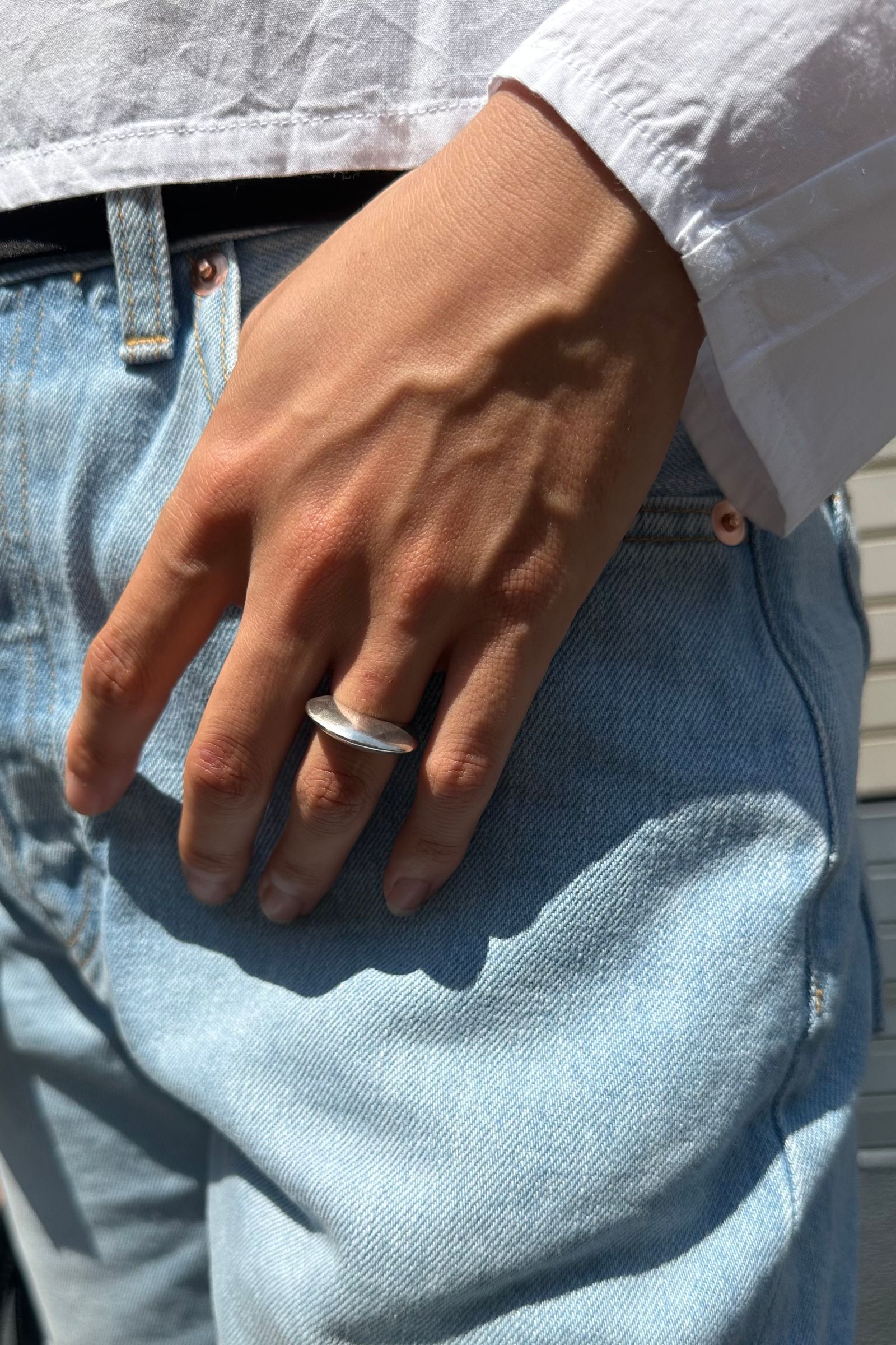 YLÈVE - TRIANGLE RING シルバーリング -silver- | asterisk