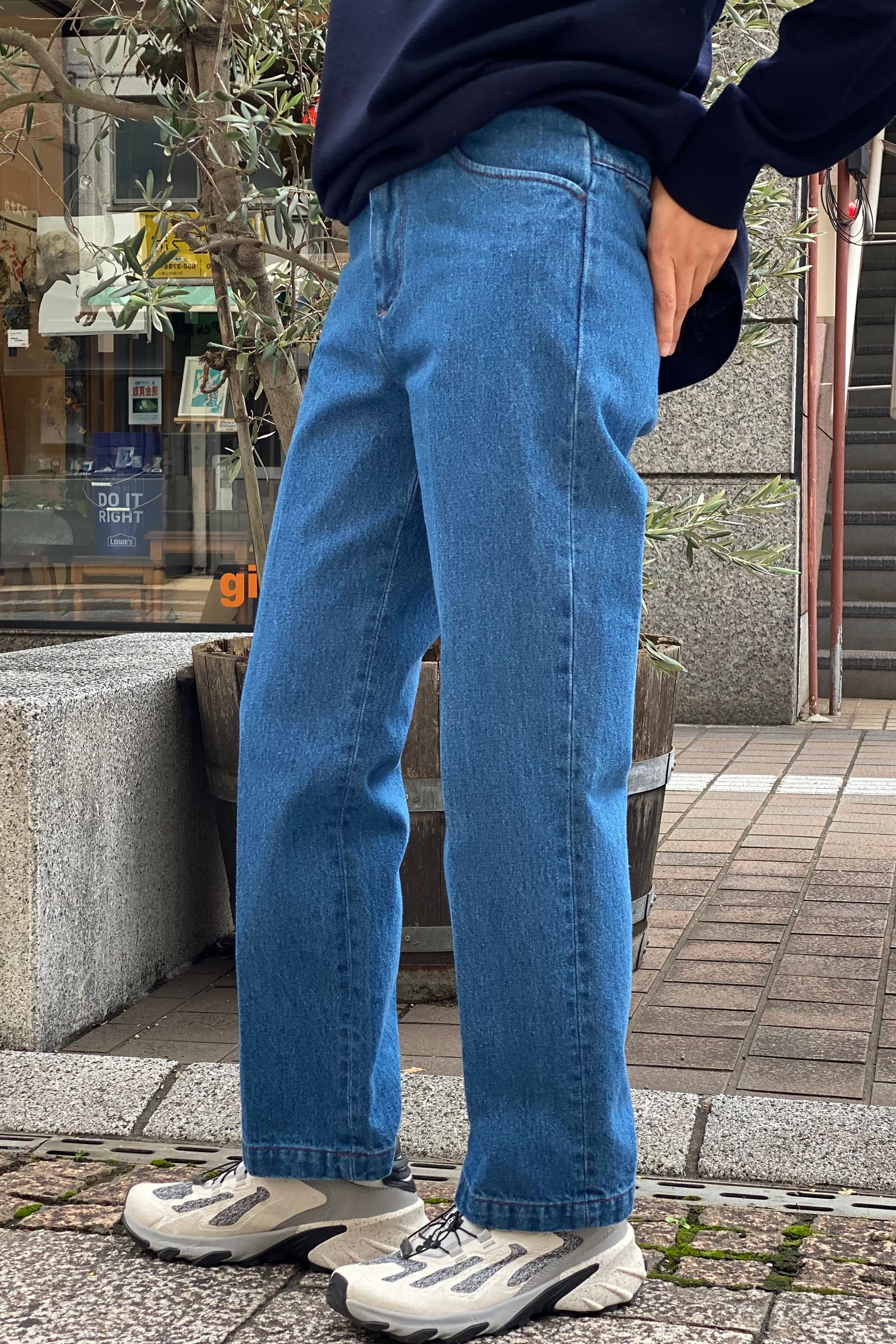 22AW Straight Jeans2002ダブルジップフレアストレートデニム