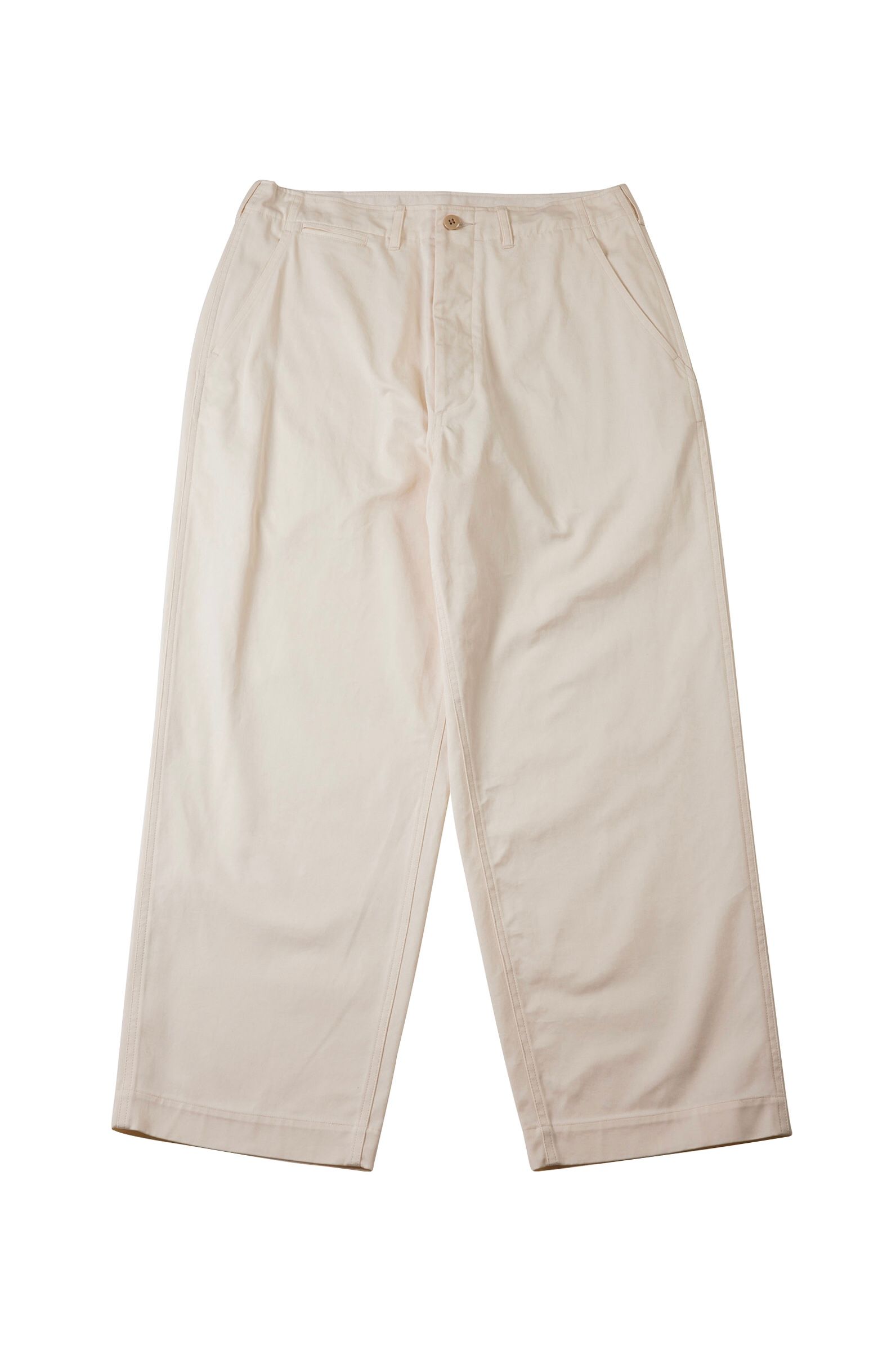 blurhms ROOTSTOCK - 43 chino pants -ivory- 23ss men | asterisk