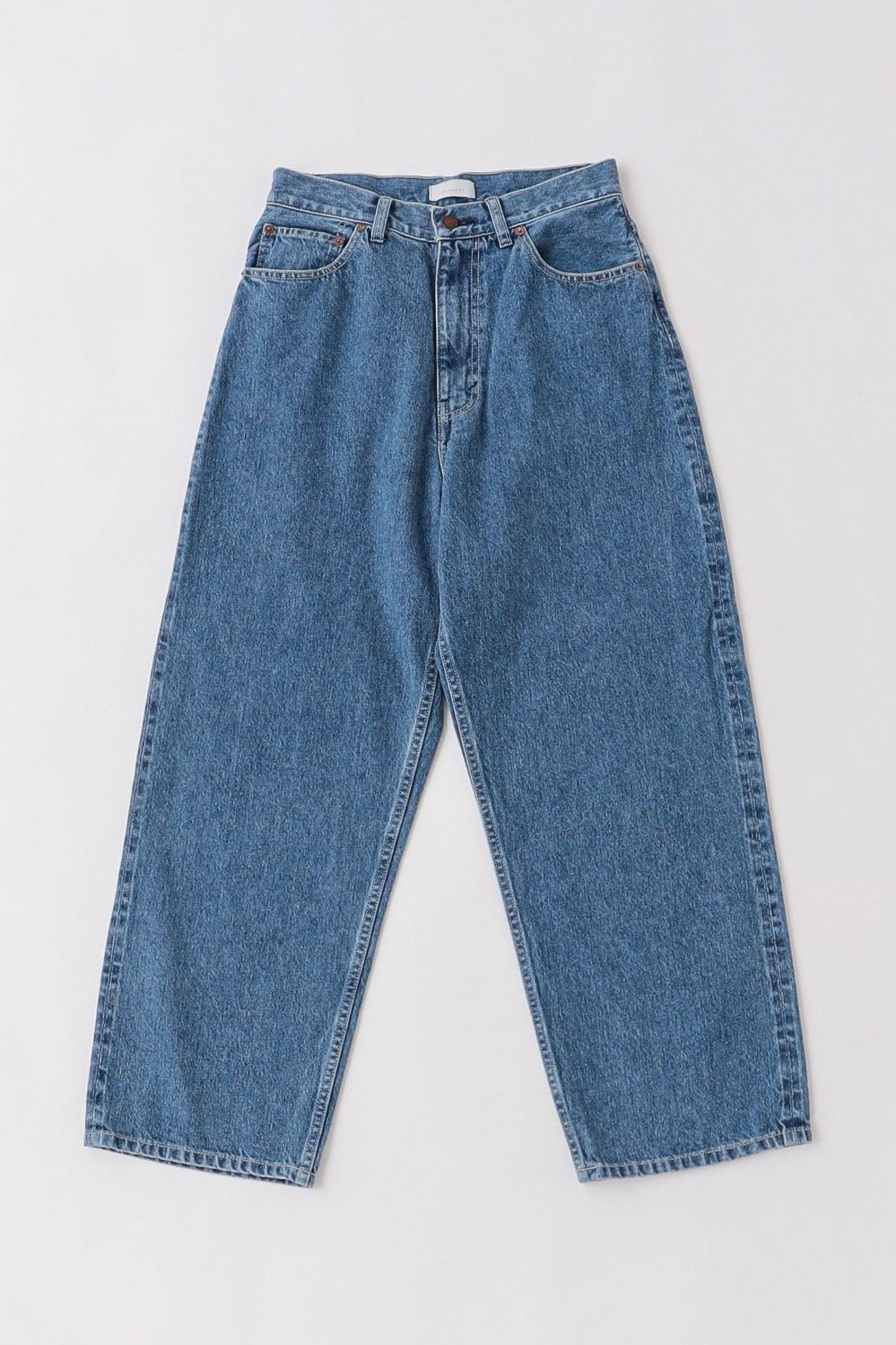 Bbz2021303a0002) Phlannel(フランネル) Cotton Banana Denim Bleach