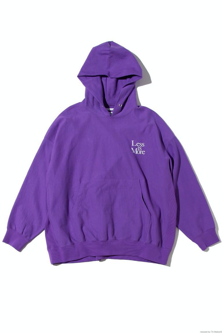 F/CE. - back logo hoodie -purple- 22aw unisex | asterisk