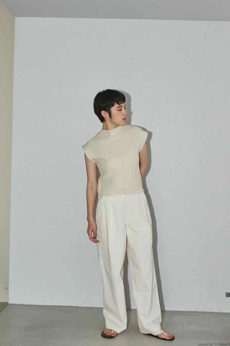 TODAYFUL - cotton painter pants -ecru- 22ss | asterisk