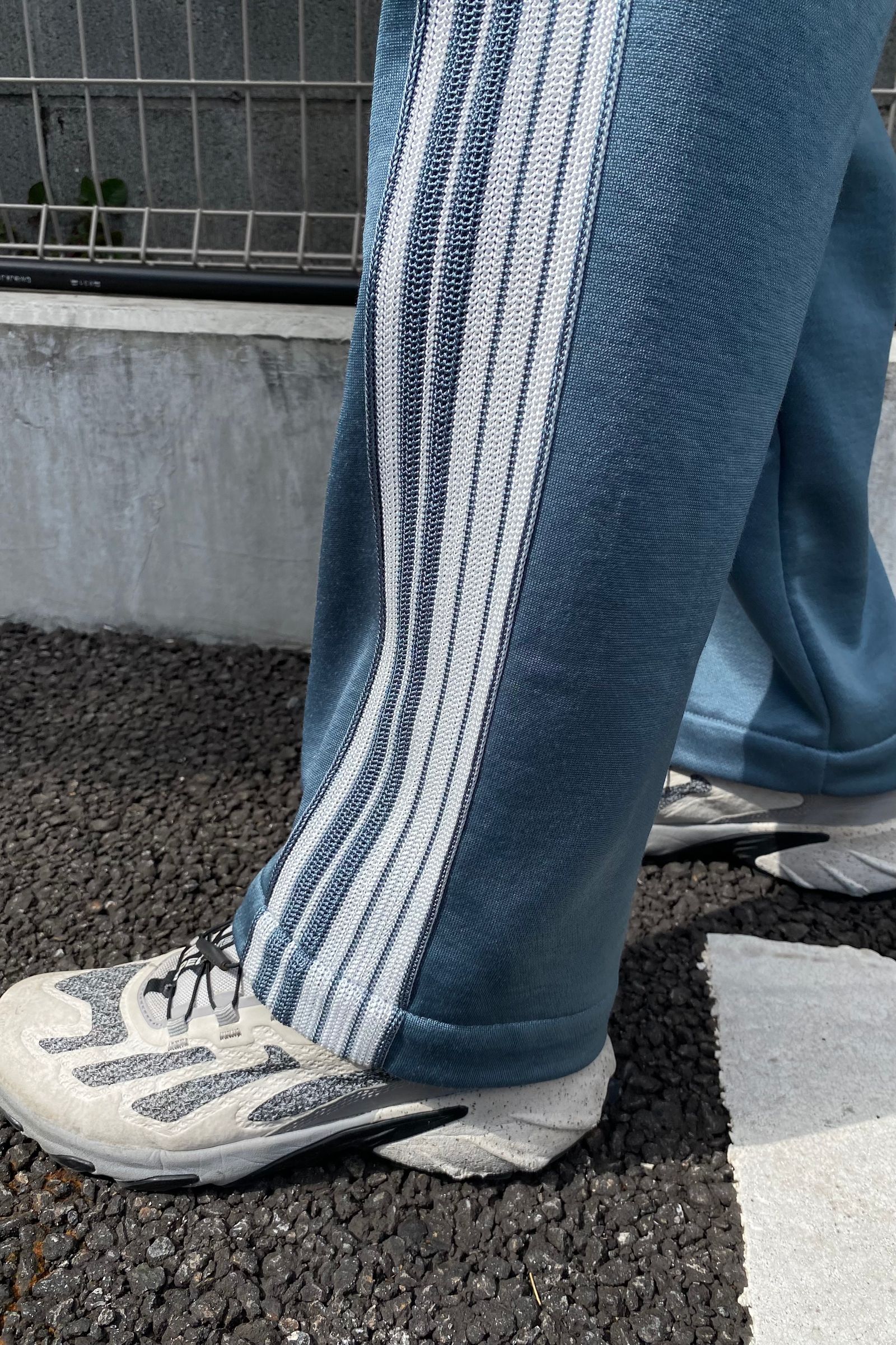 is-ness - track pants -blue gray- 23ss | asterisk