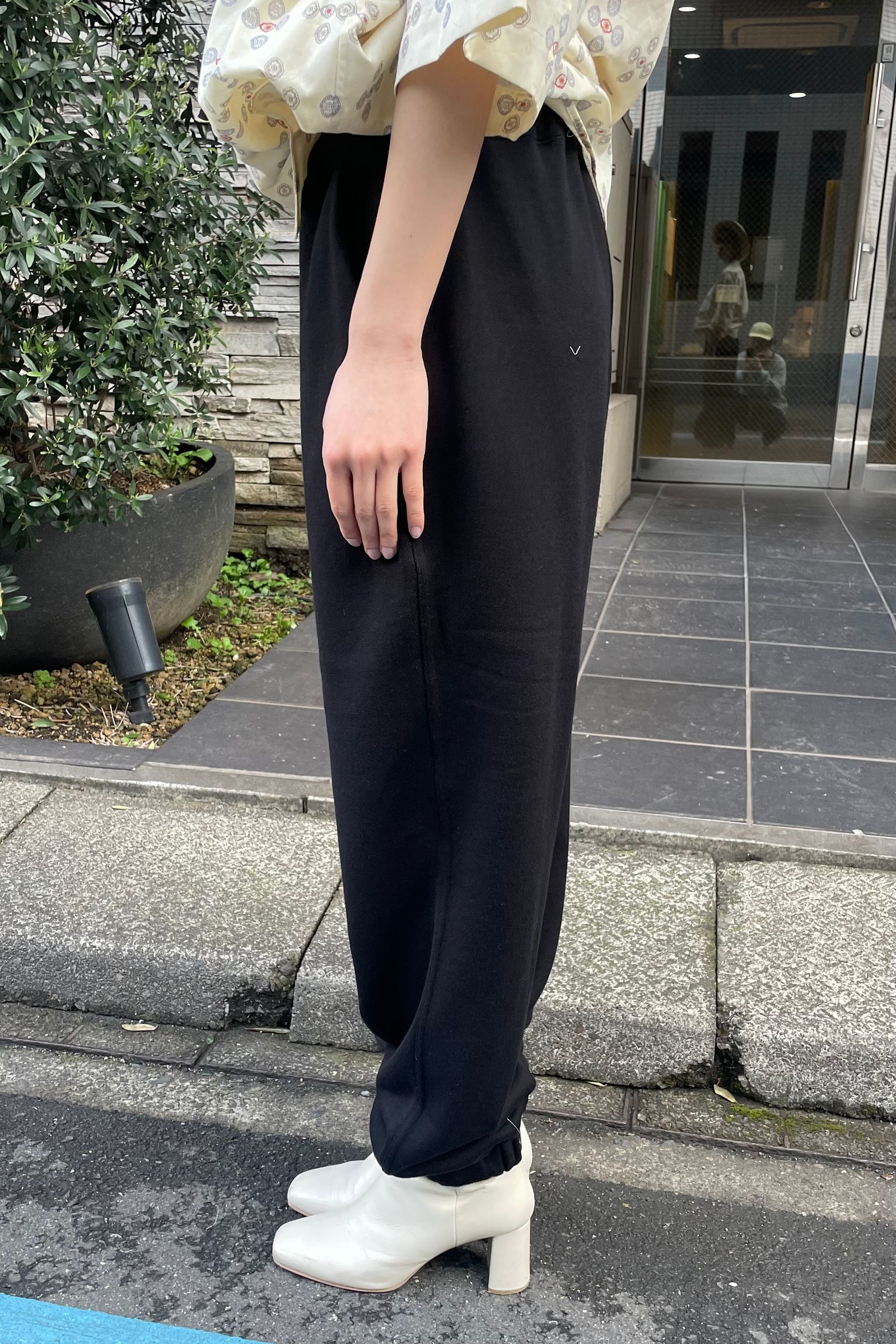 ATON - zero tsuri urake sweat pants -black- unisex 23ss | asterisk