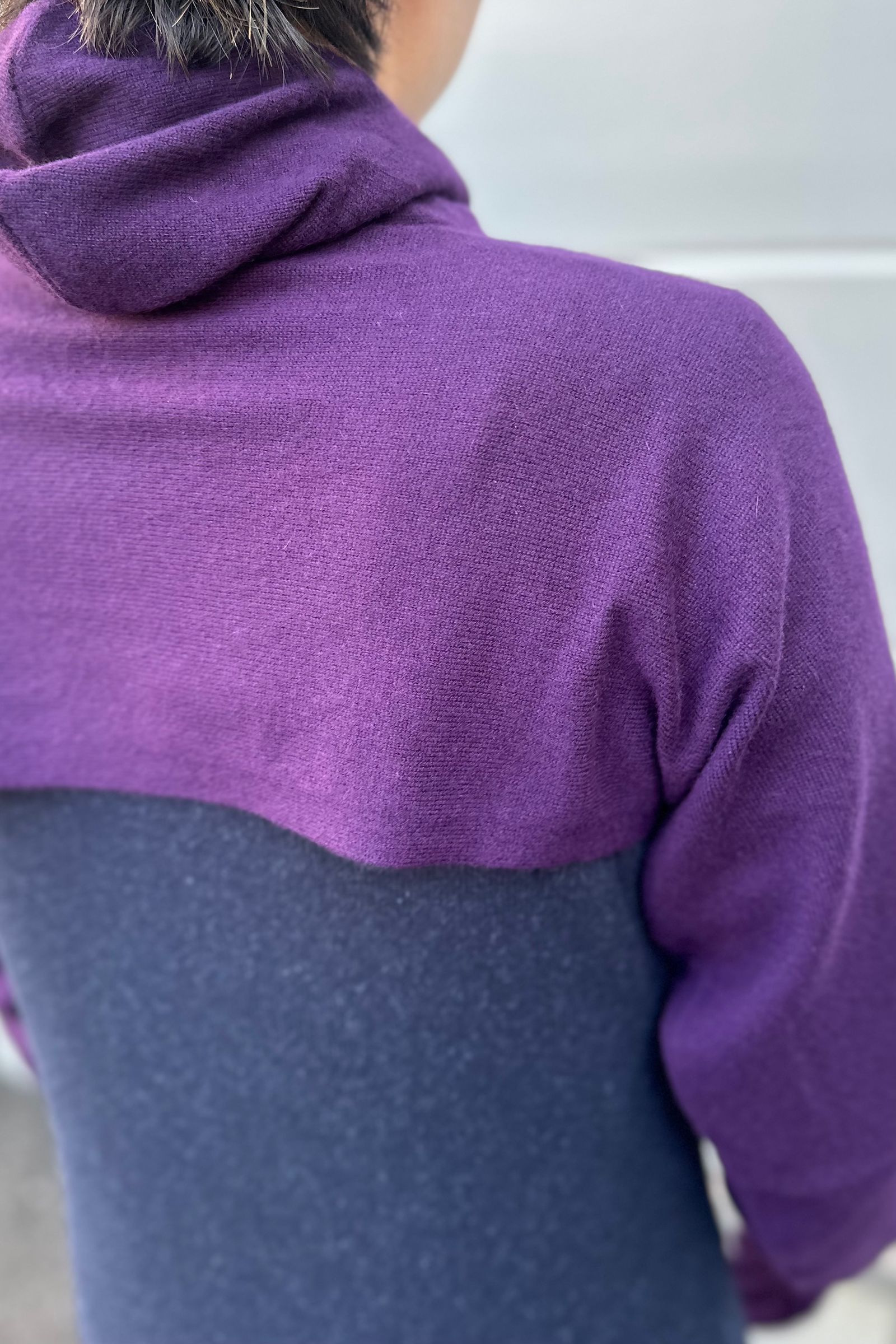 INSCRIRE - Hoodie×Glove×Stall -purple- 23aw women | asterisk