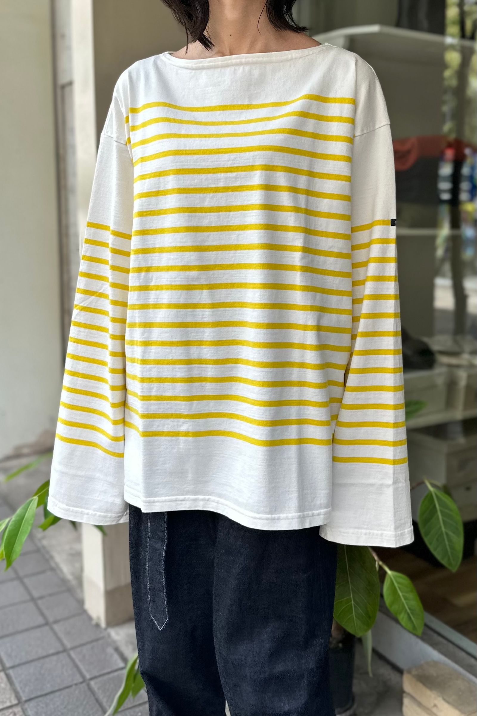 バスクシャツ/tricot aast -off/empire yellow- 23aw unisex - 2
